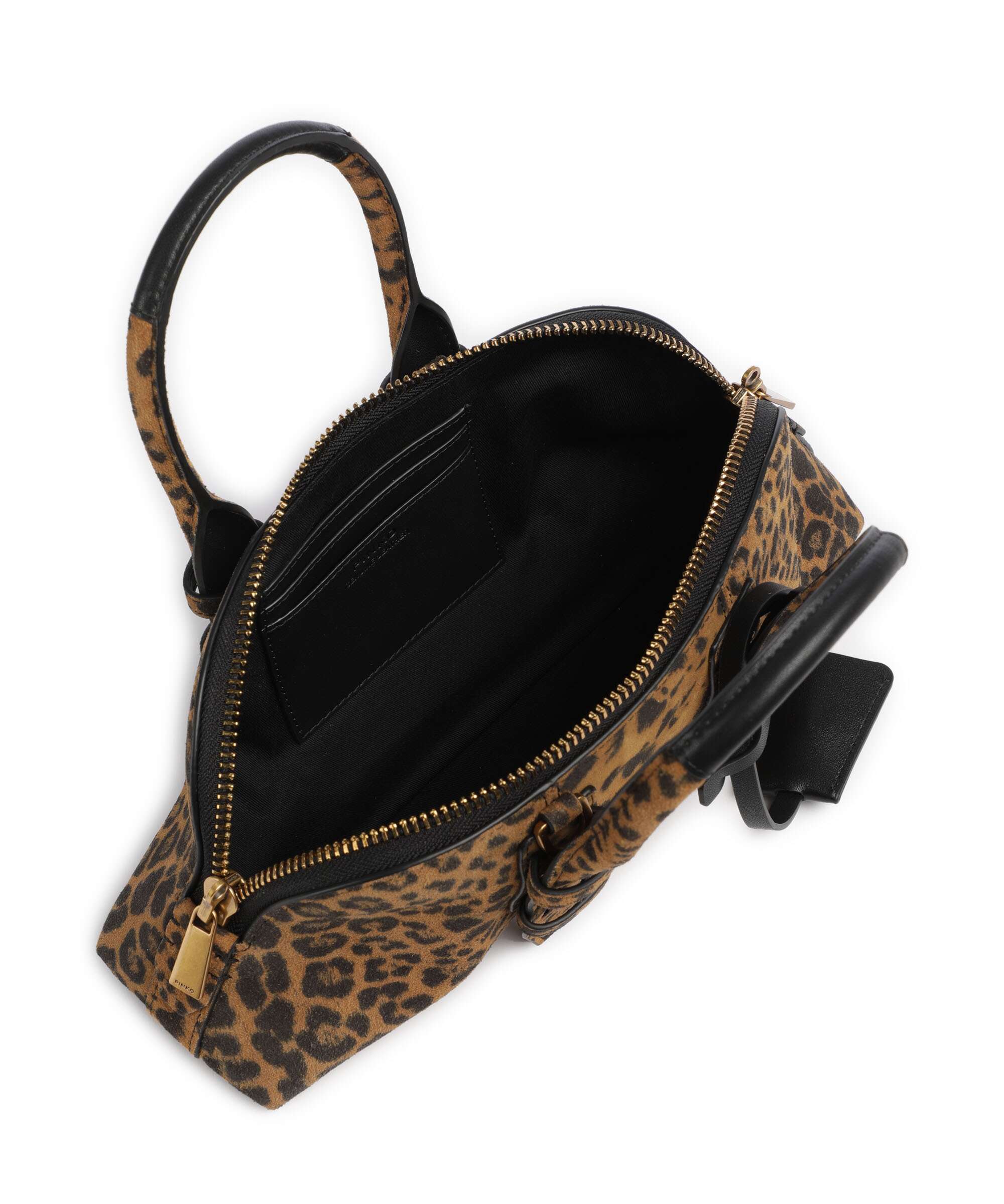 Pinko Bowling Horizontal Sac à main maculato/marrone/antique gold - Image 6