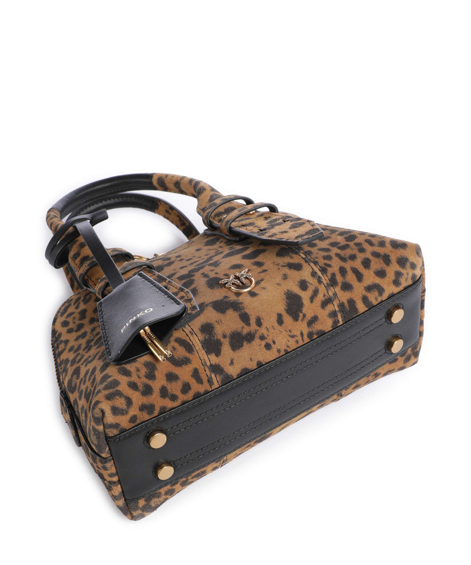 Pinko Bowling Mini Sac à main maculato/marrone/antique gold - Image 5