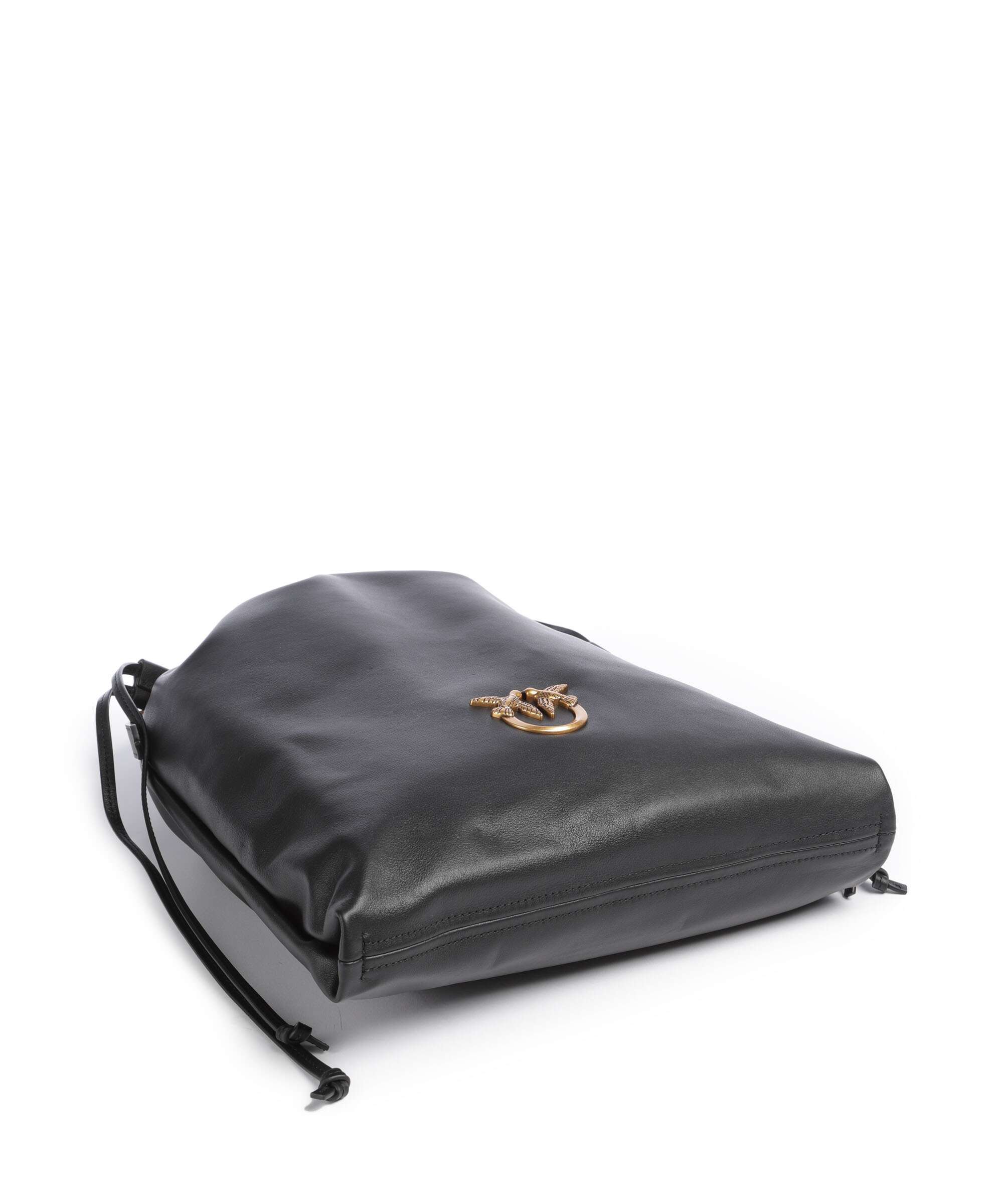 Pinko Classic Slouchy Sac seau nero/antique gold - Image 5