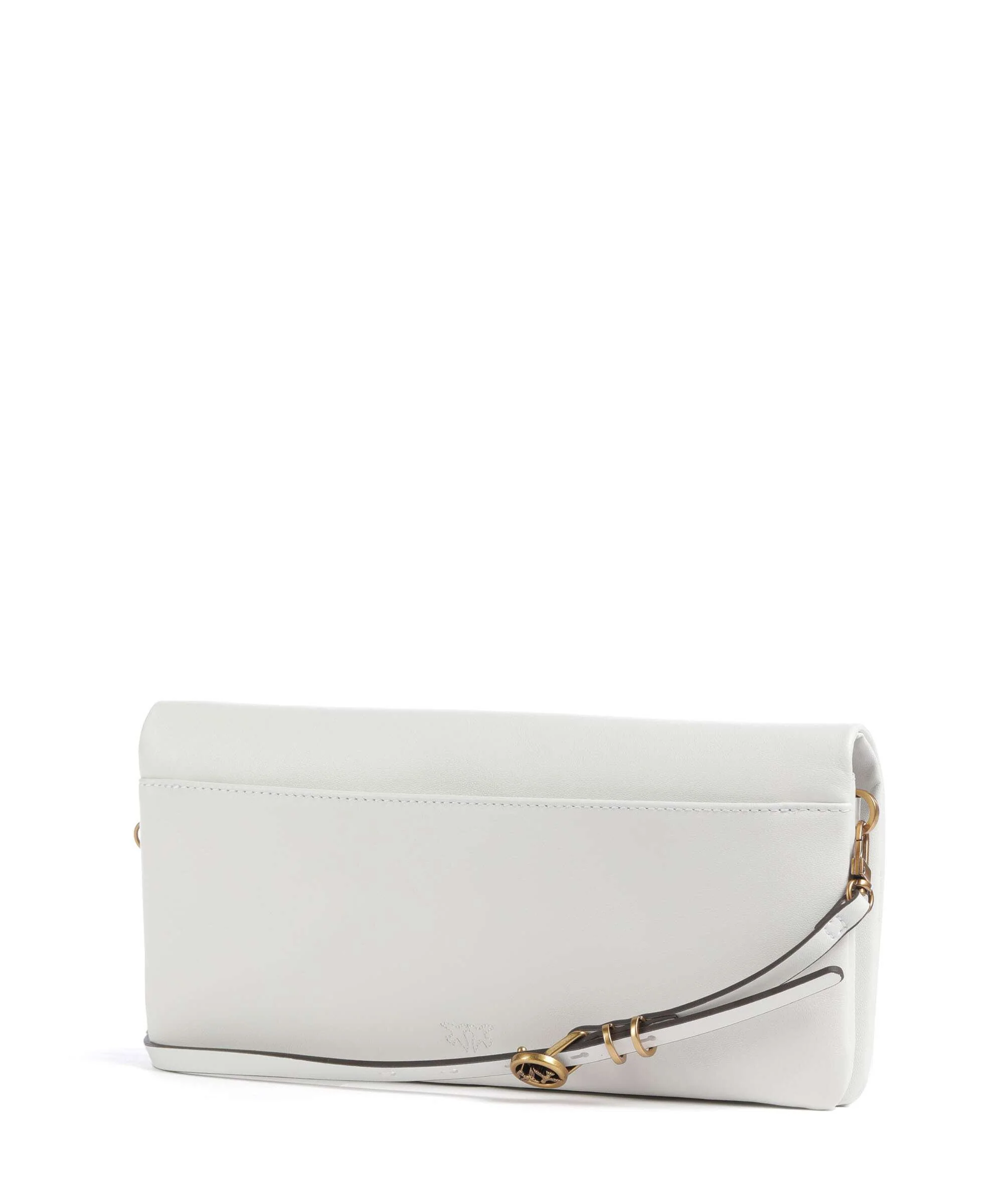 Pinko Click Soft Classic Sac bandoulière bianco nembo/antique gold - Image 2