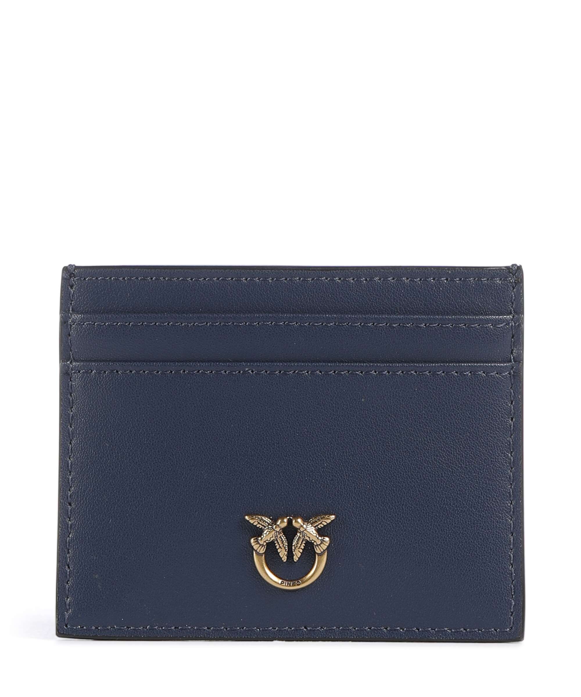 Pinko Étui à cartes crédit blu indaco ombroso/antique gold