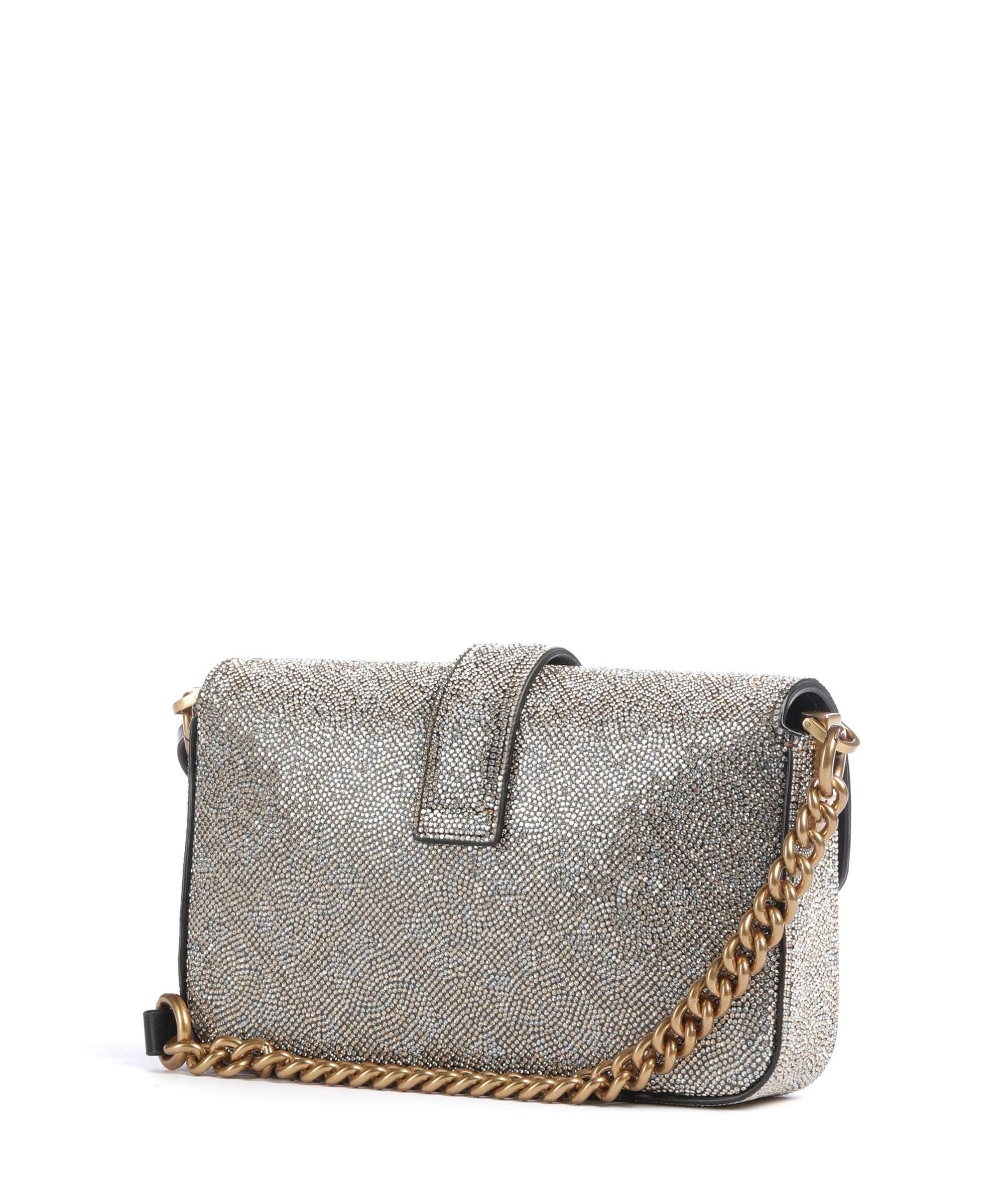 Pinko Love One Baby Slouchy Sac bandoulière oro/antique gold - Image 2