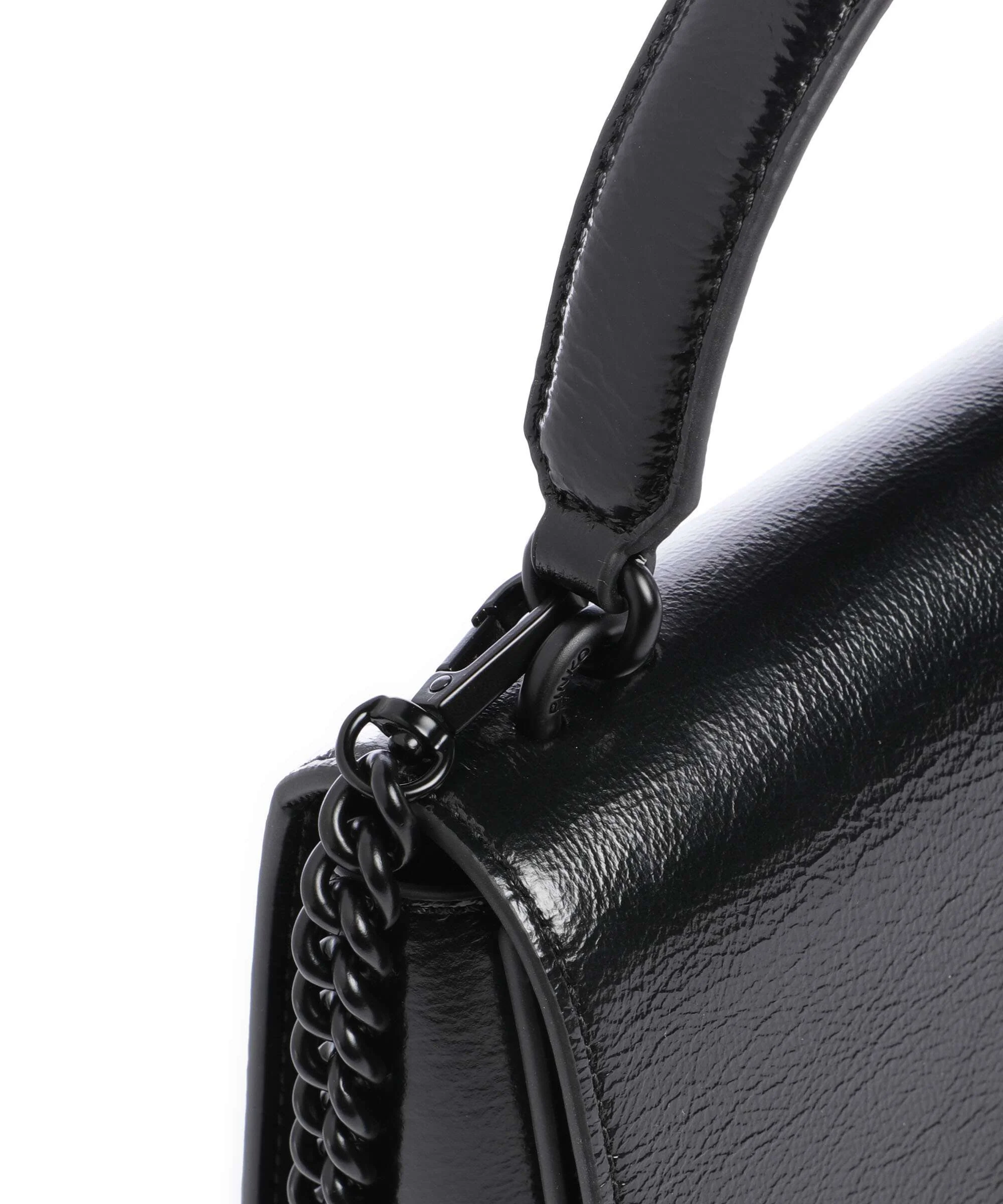 Pinko Love One Classic Sac à main nero limousine block color - Image 4