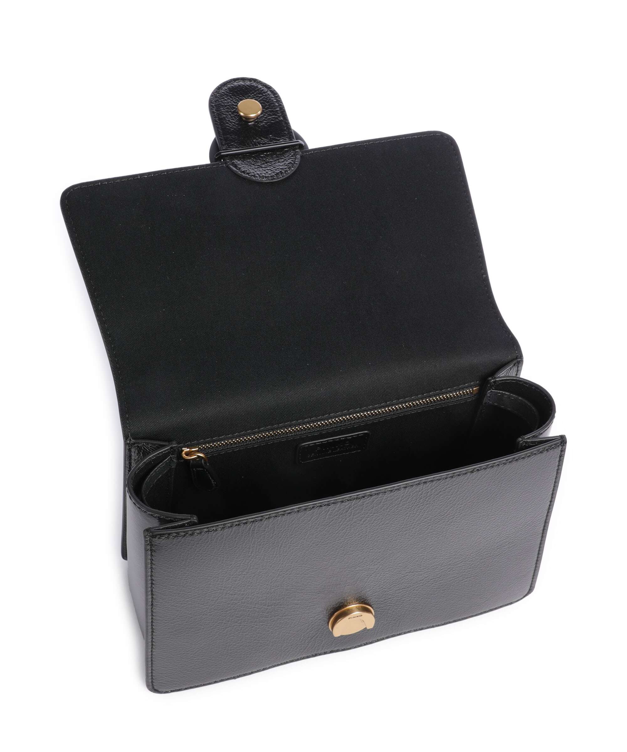 Pinko Love One Classic Sac à main nero limousine block color - Image 6