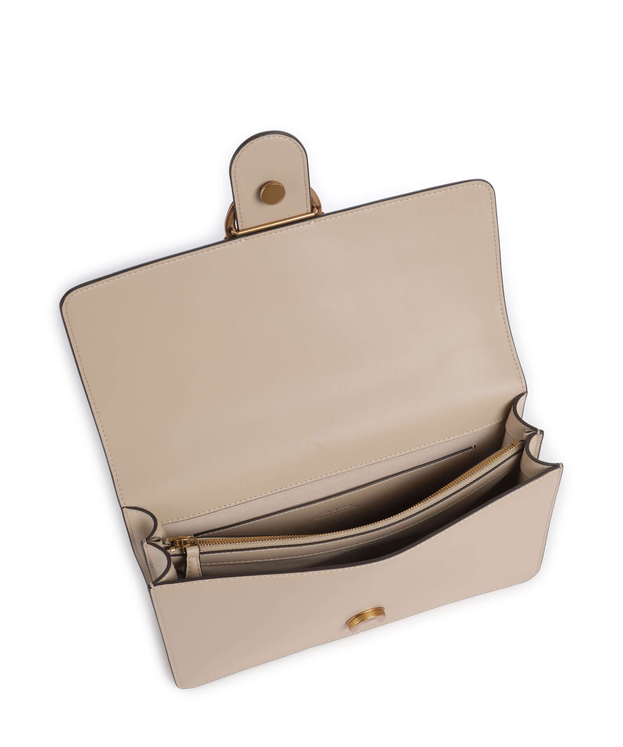 Pinko Love One Classic Sac bandoulière beige/grigio fumo/antique gold - Image 6