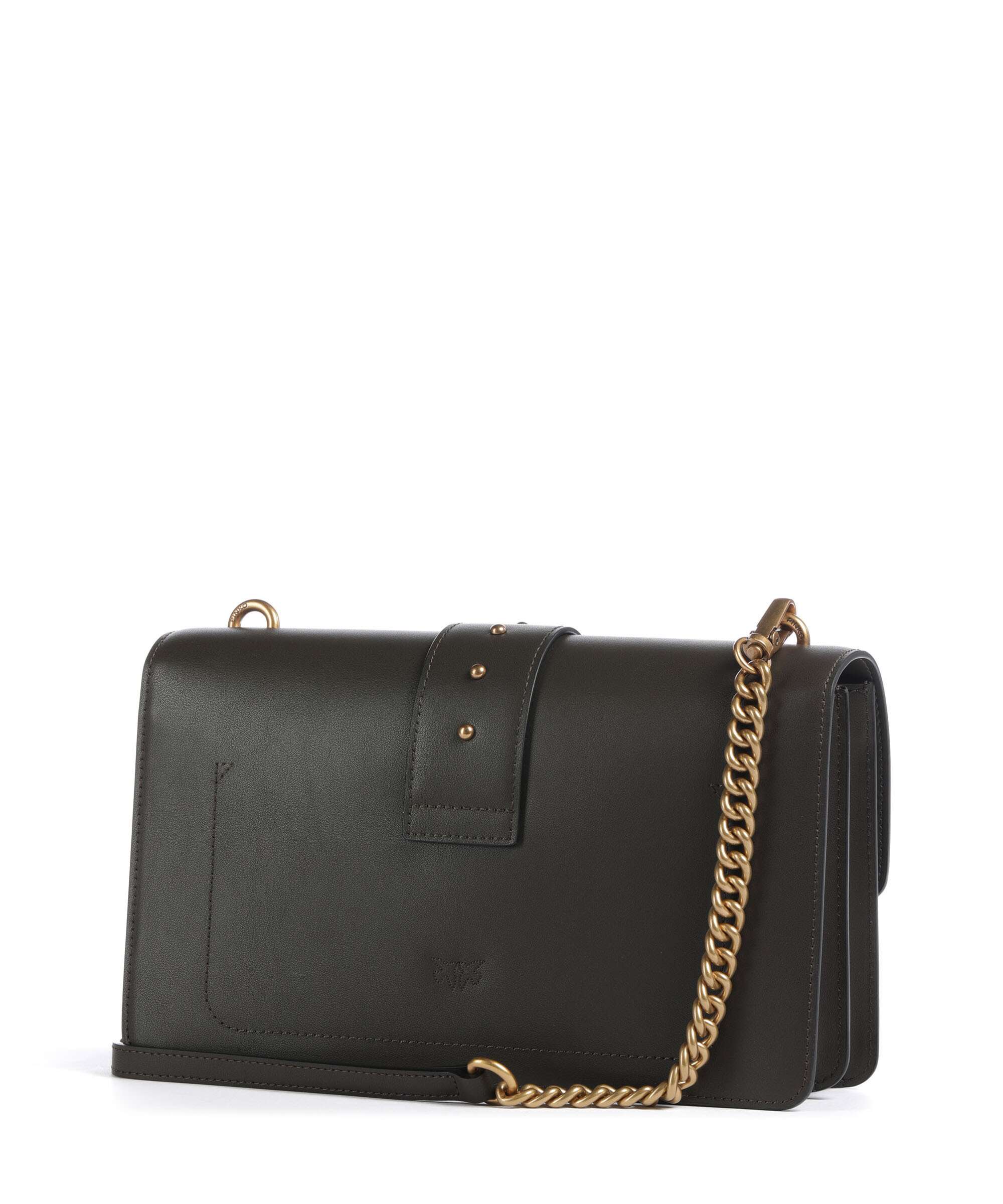 Pinko Love One Classic Sac bandoulière verde fango/antique gold - Image 2