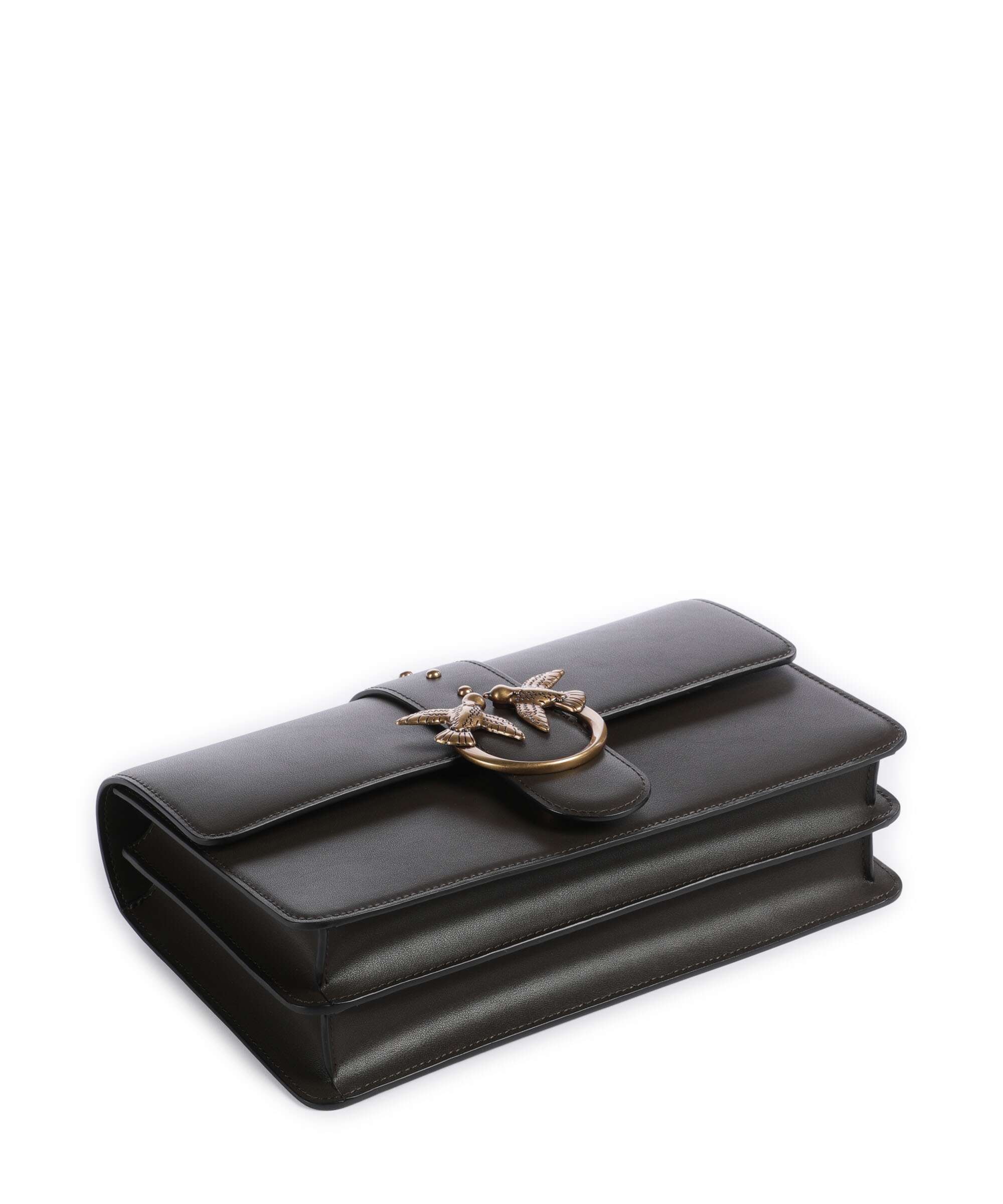 Pinko Love One Classic Sac bandoulière verde fango/antique gold - Image 5