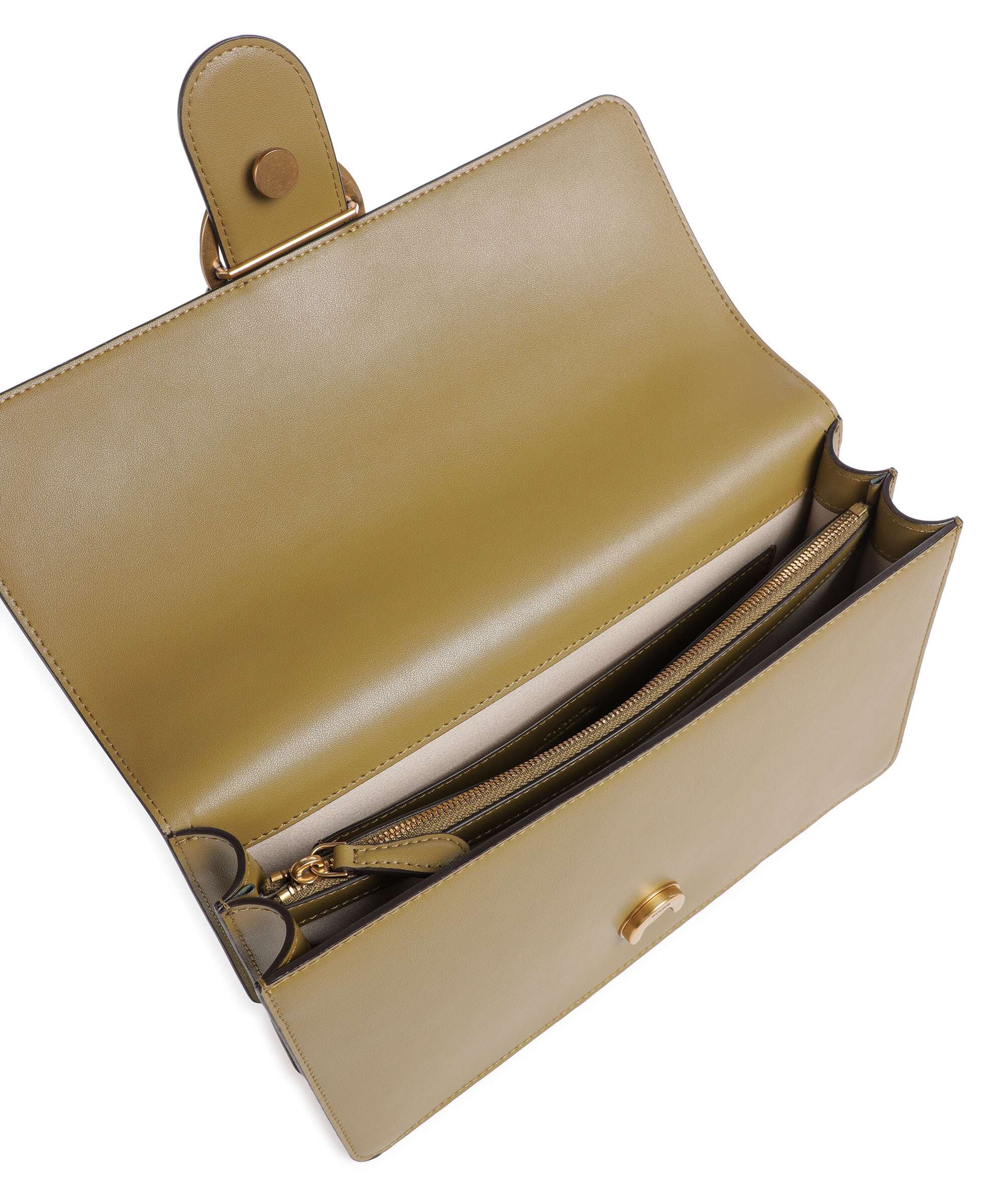 Pinko Love One Classic Sac bandoulière verde canguro/antique gold - Image 6