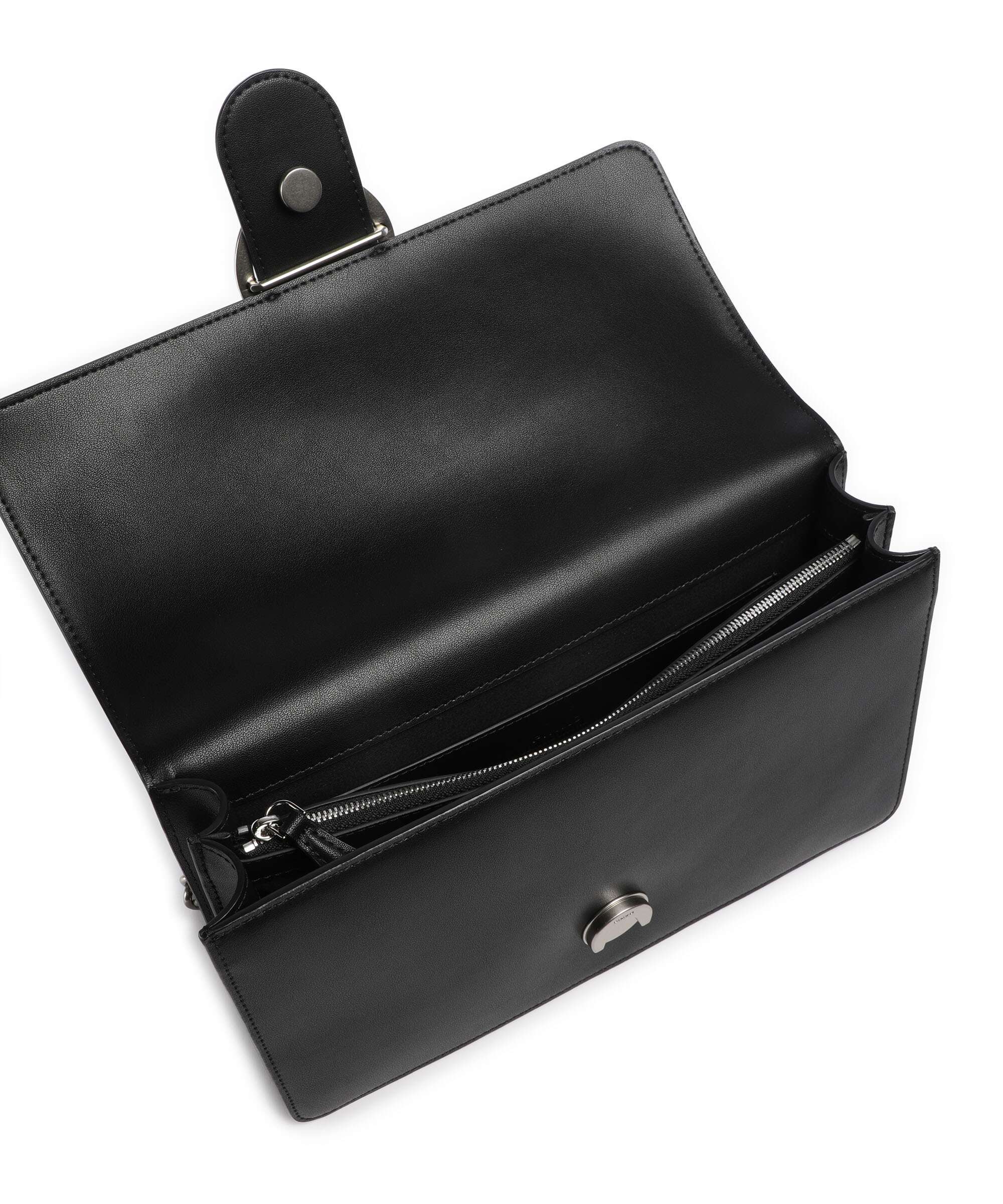 Pinko Love One Classic Sac bandoulière nero/old silver - Image 6