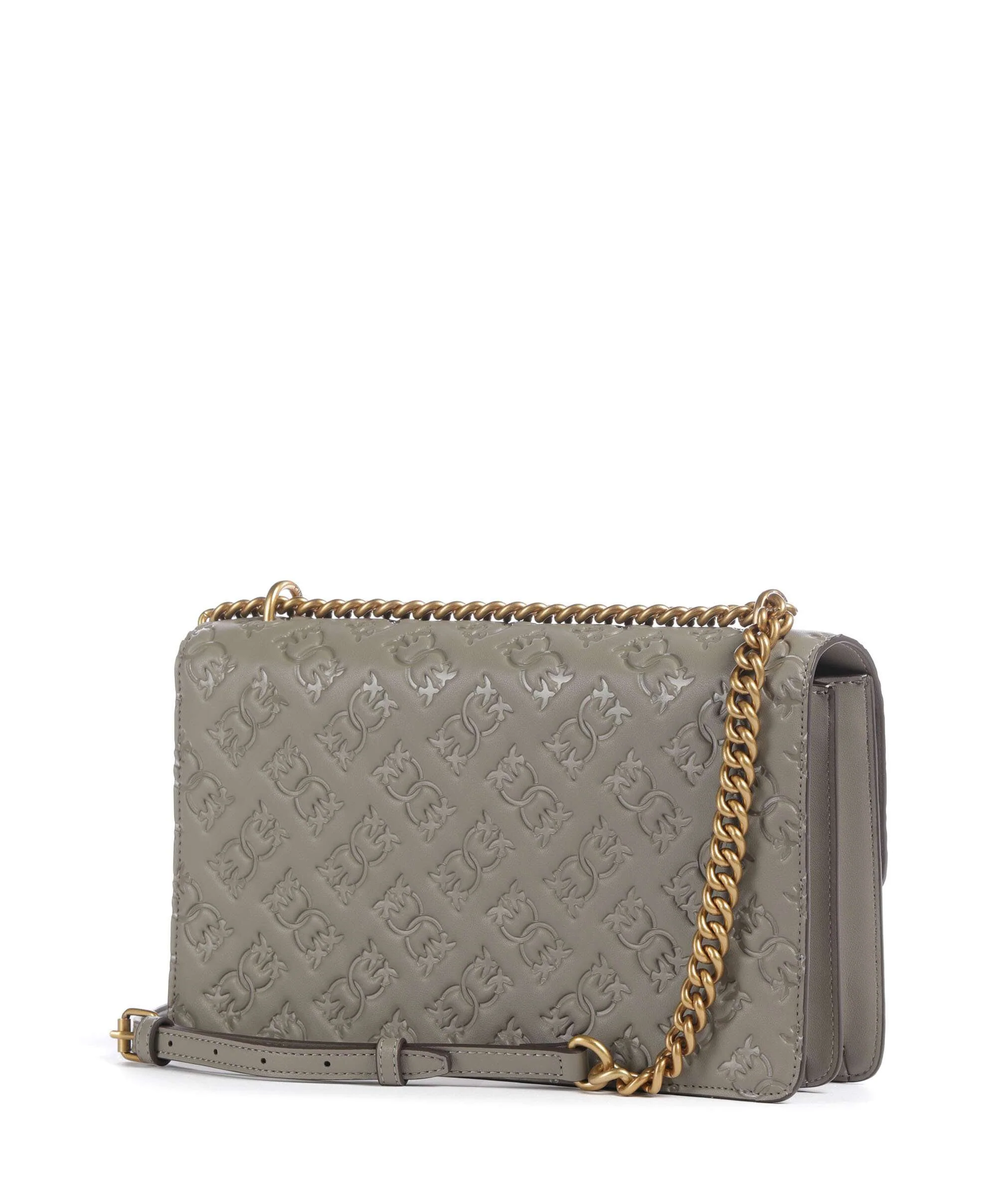 Pinko Love One Classic Sac porté épaule noce/antique gold - Image 2