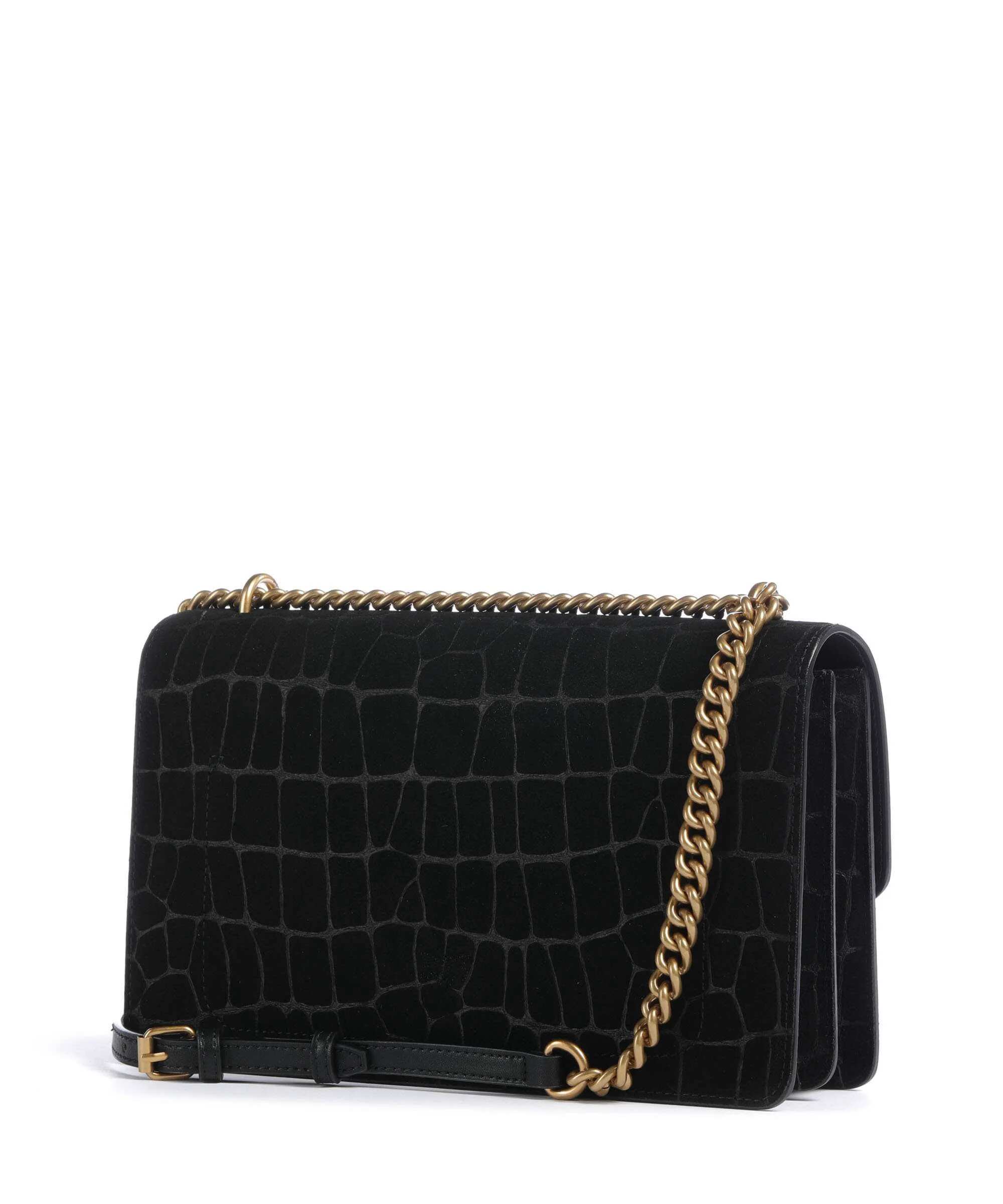 Pinko Love One Classic Sac porté épaule nero/antique gold - Image 2