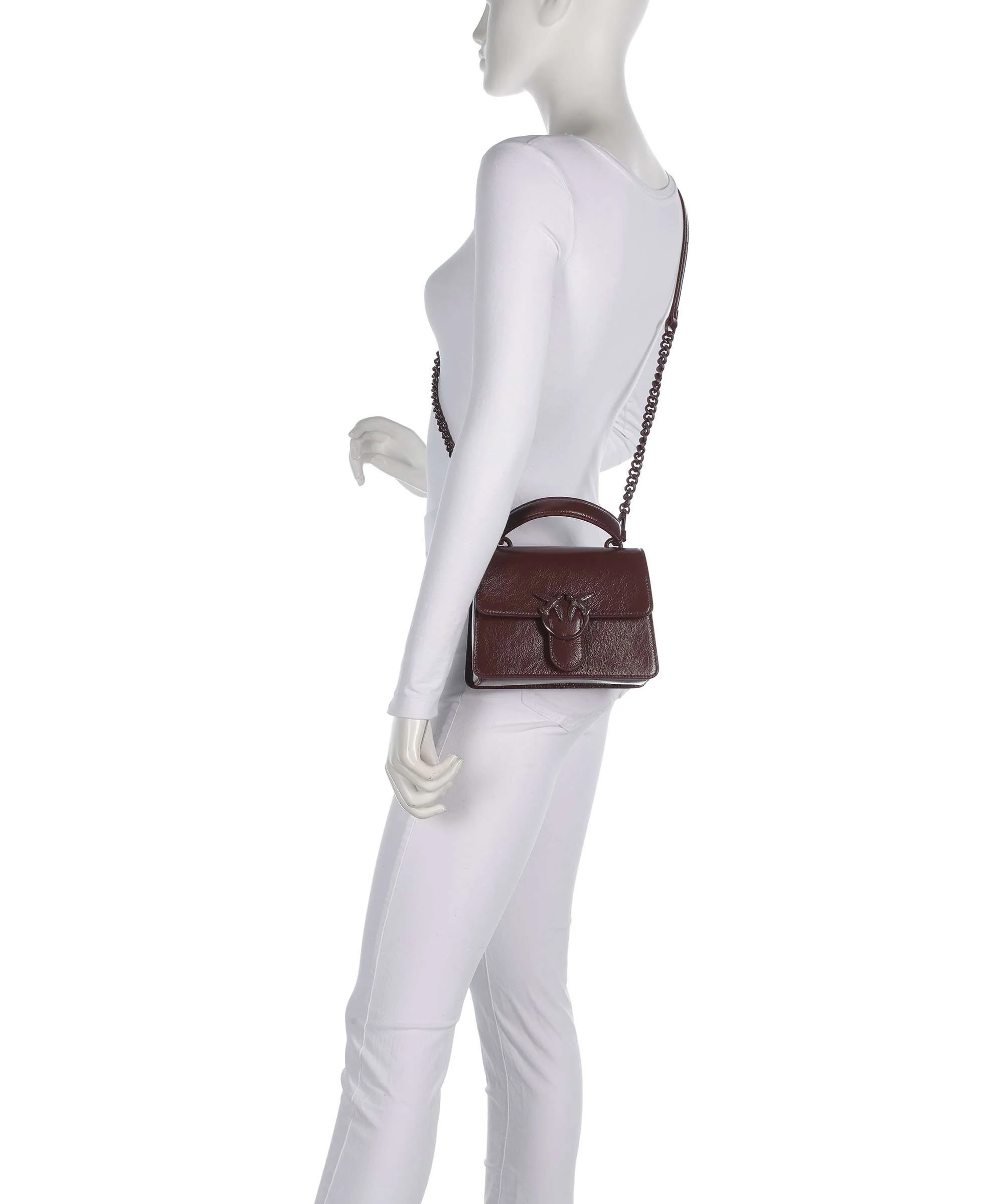 Pinko Love One Mini Sac à main burgundy wine - Image 3