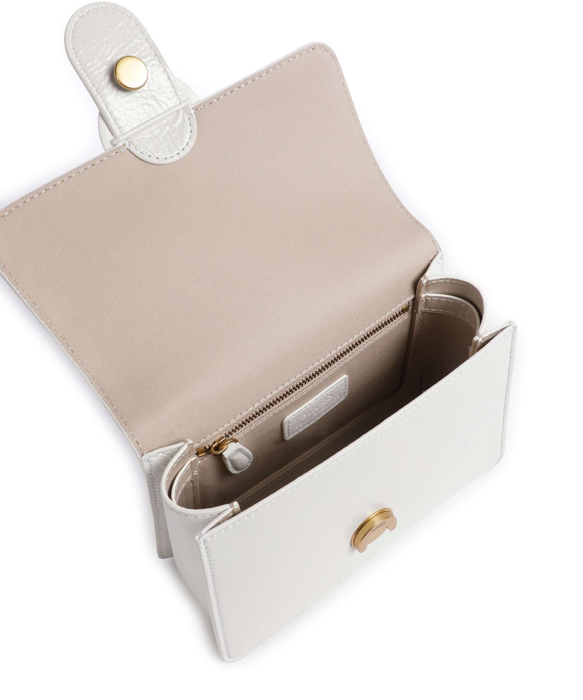 Pinko Love One Mini Sac à main bianco nembo/block color - Image 6
