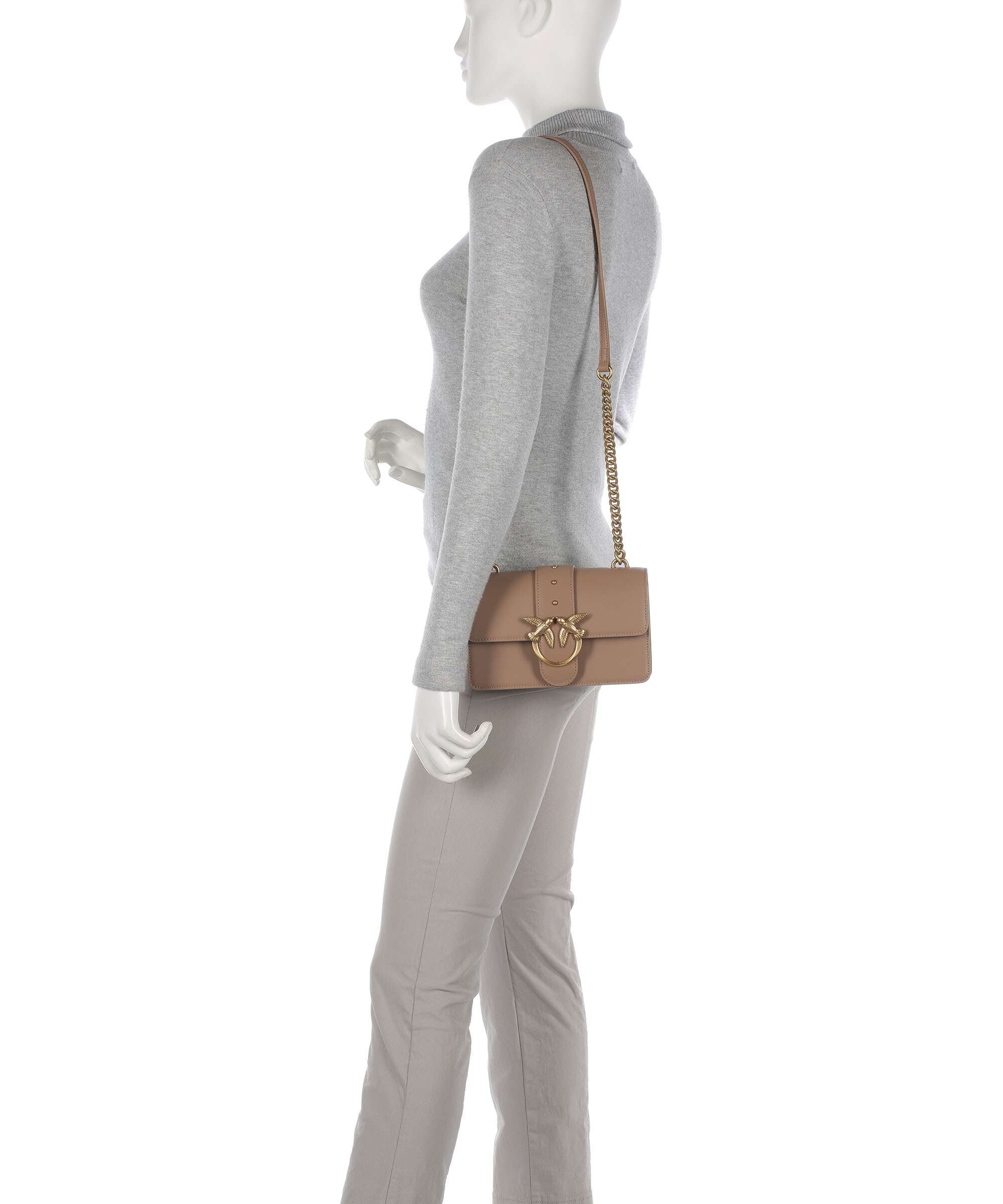 Pinko Love One Mini Sac bandoulière biscotto zenzero - Image 3