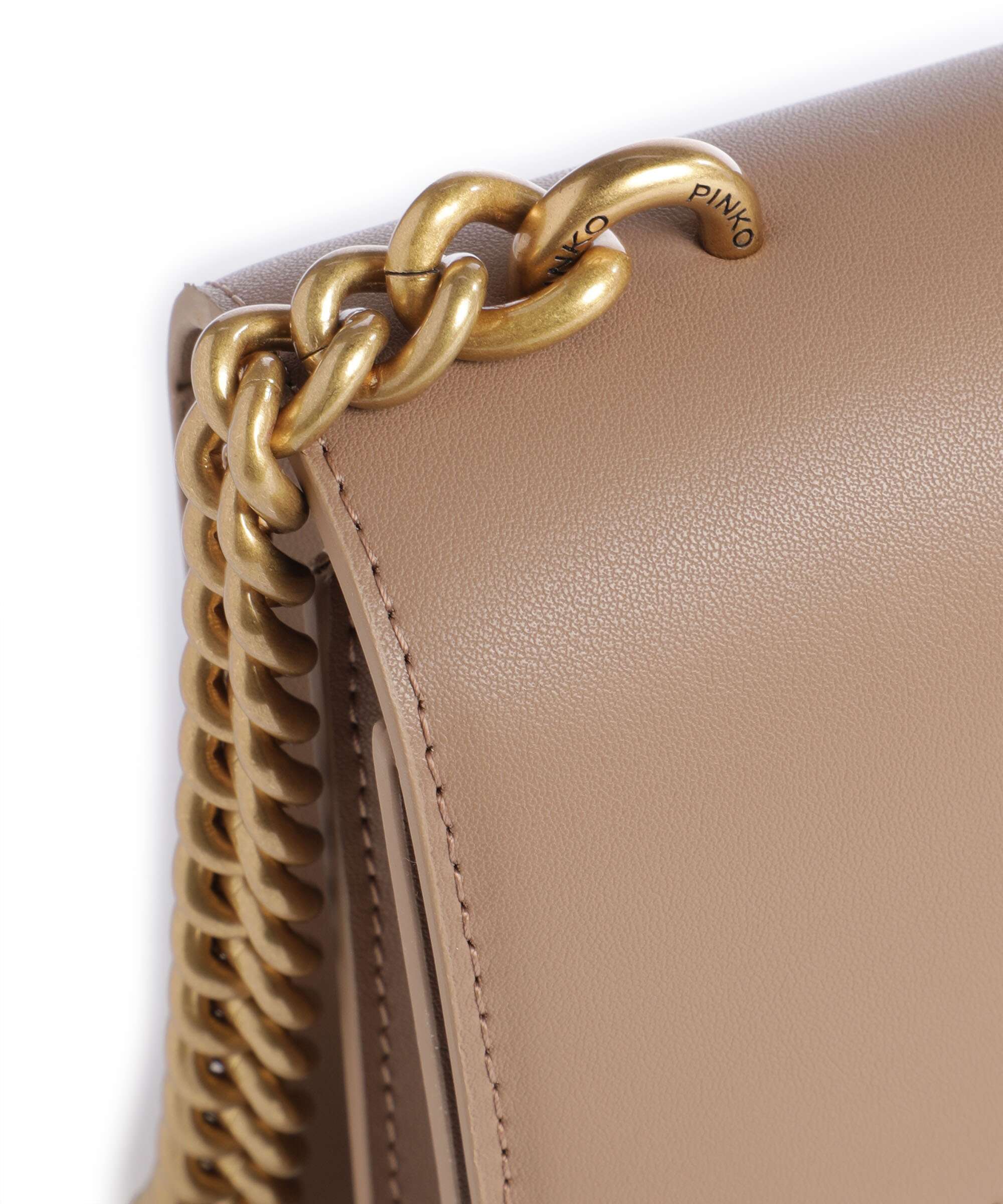 Pinko Love One Mini Sac bandoulière biscotto zenzero - Image 4