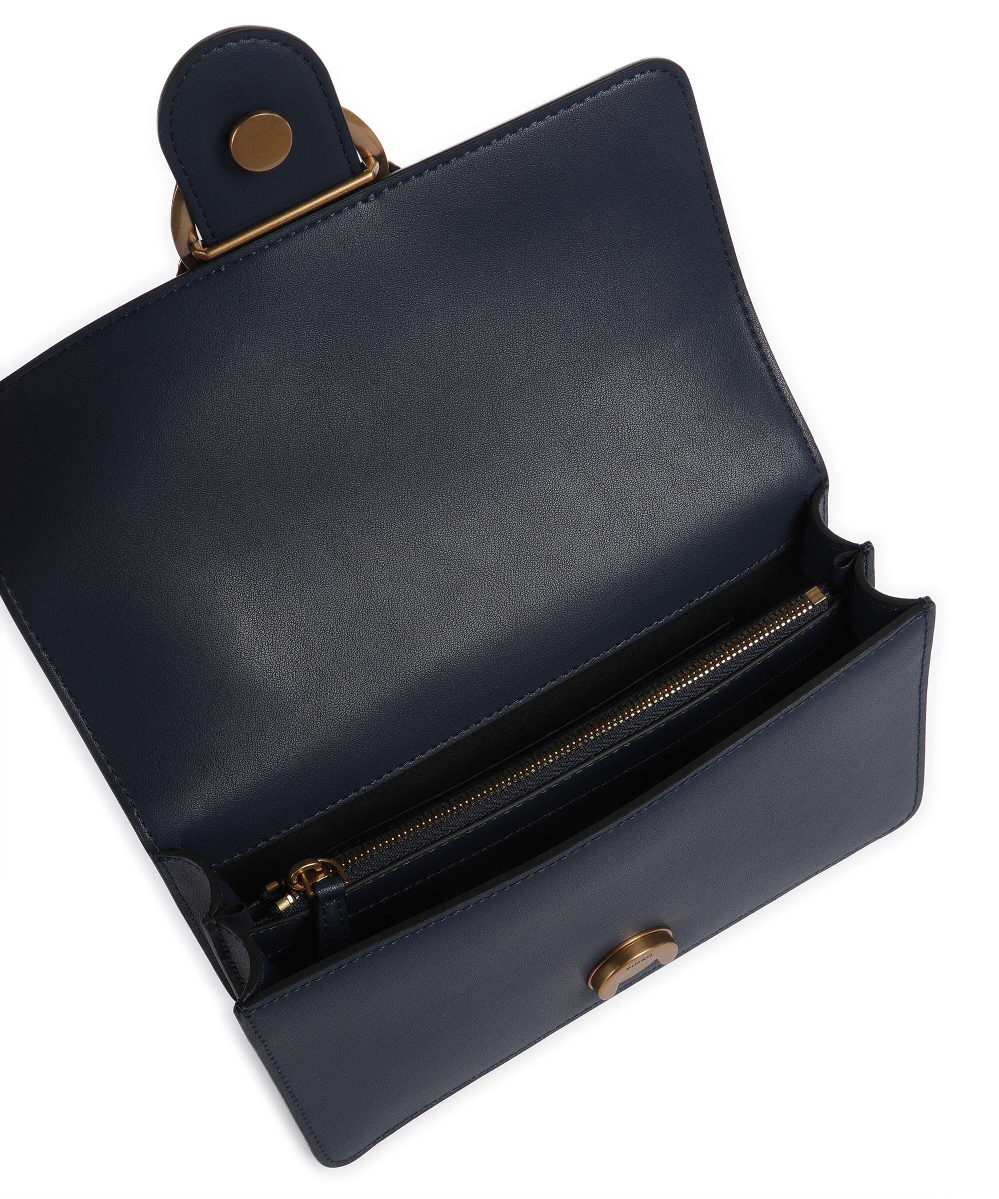 Pinko Love One Mini Sac bandoulière blu indaco ombroso/antique gold - Image 6