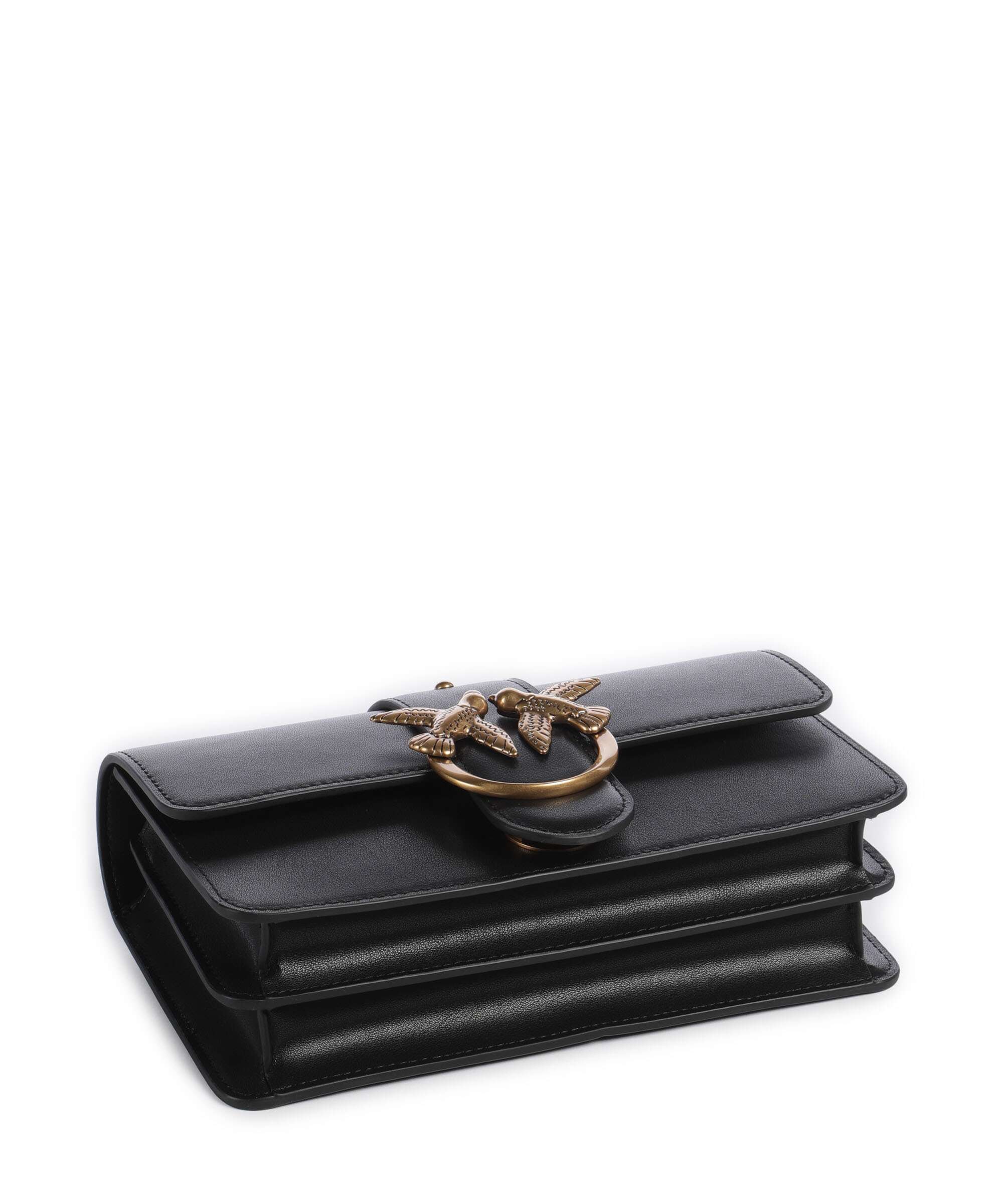 Pinko Love One Mini Sac bandoulière nero/antique gold - Image 5