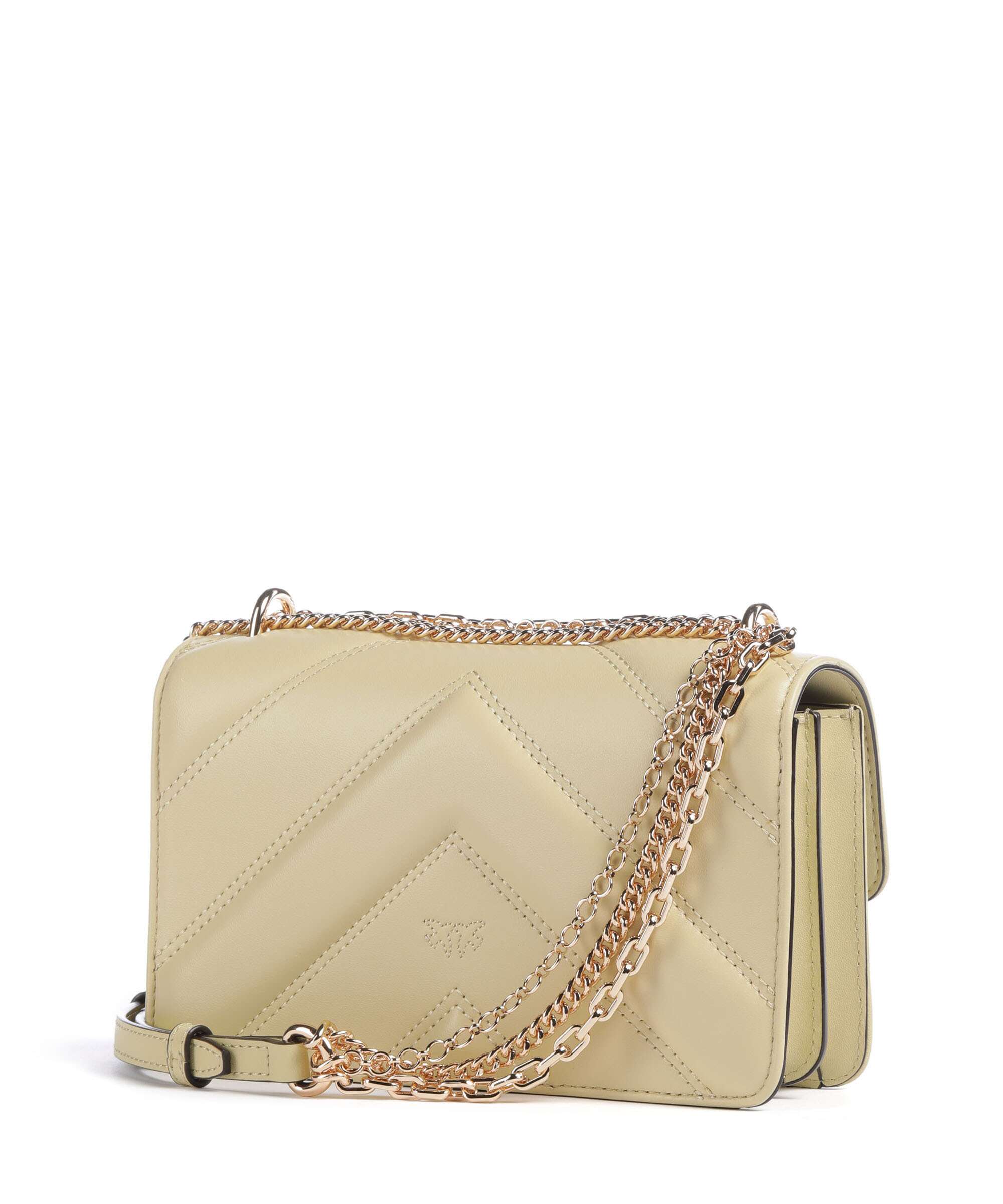 Pinko Love One Mini Sac porté épaule giallo pastinaca/gold mordore - Image 2