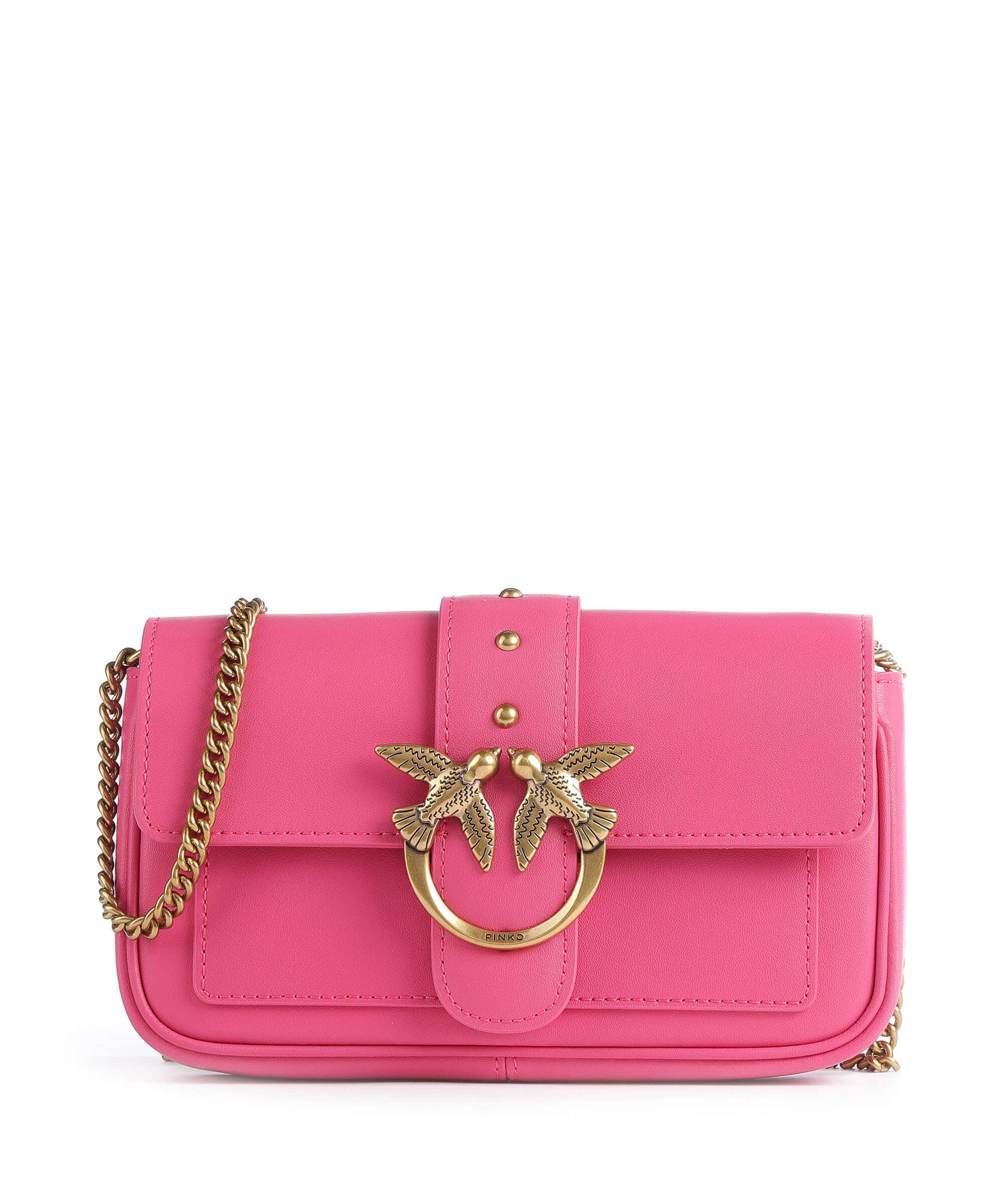 Pinko Love One Pocket Sac bandoulière barbabietola/antique gold
