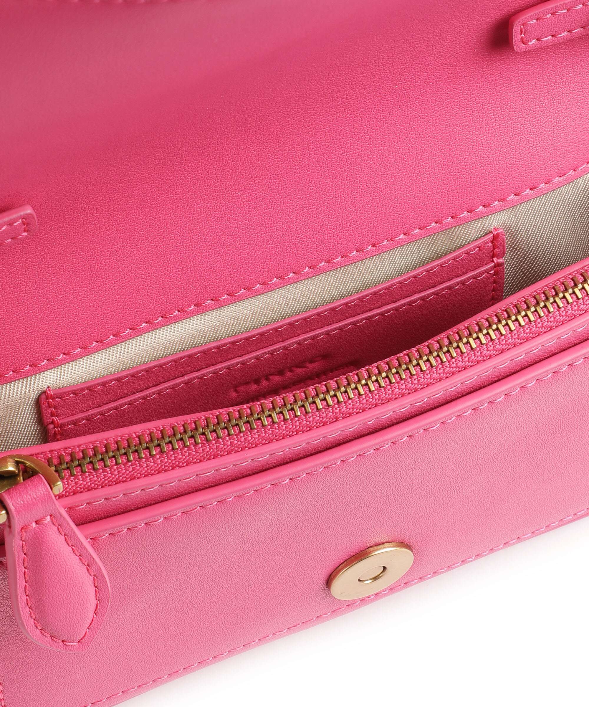 Pinko Love One Pocket Sac bandoulière barbabietola/antique gold - Image 5