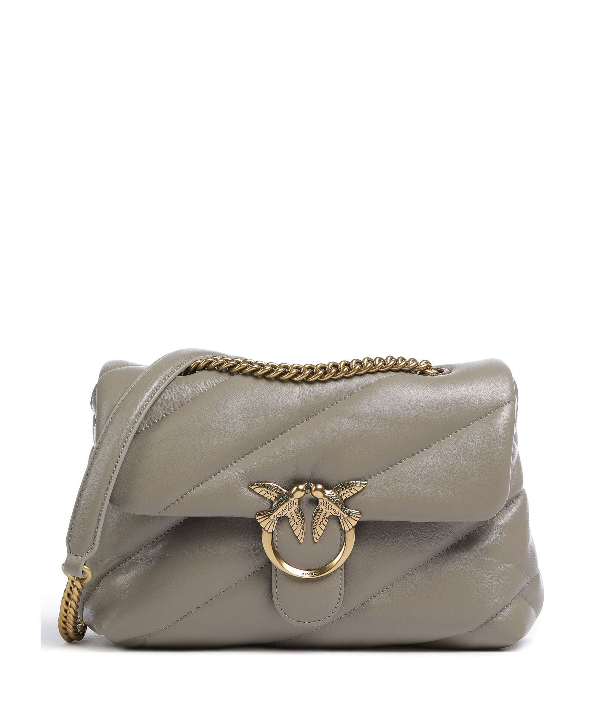 Pinko Love Puff Classic Sac porté épaule noce/antique gold