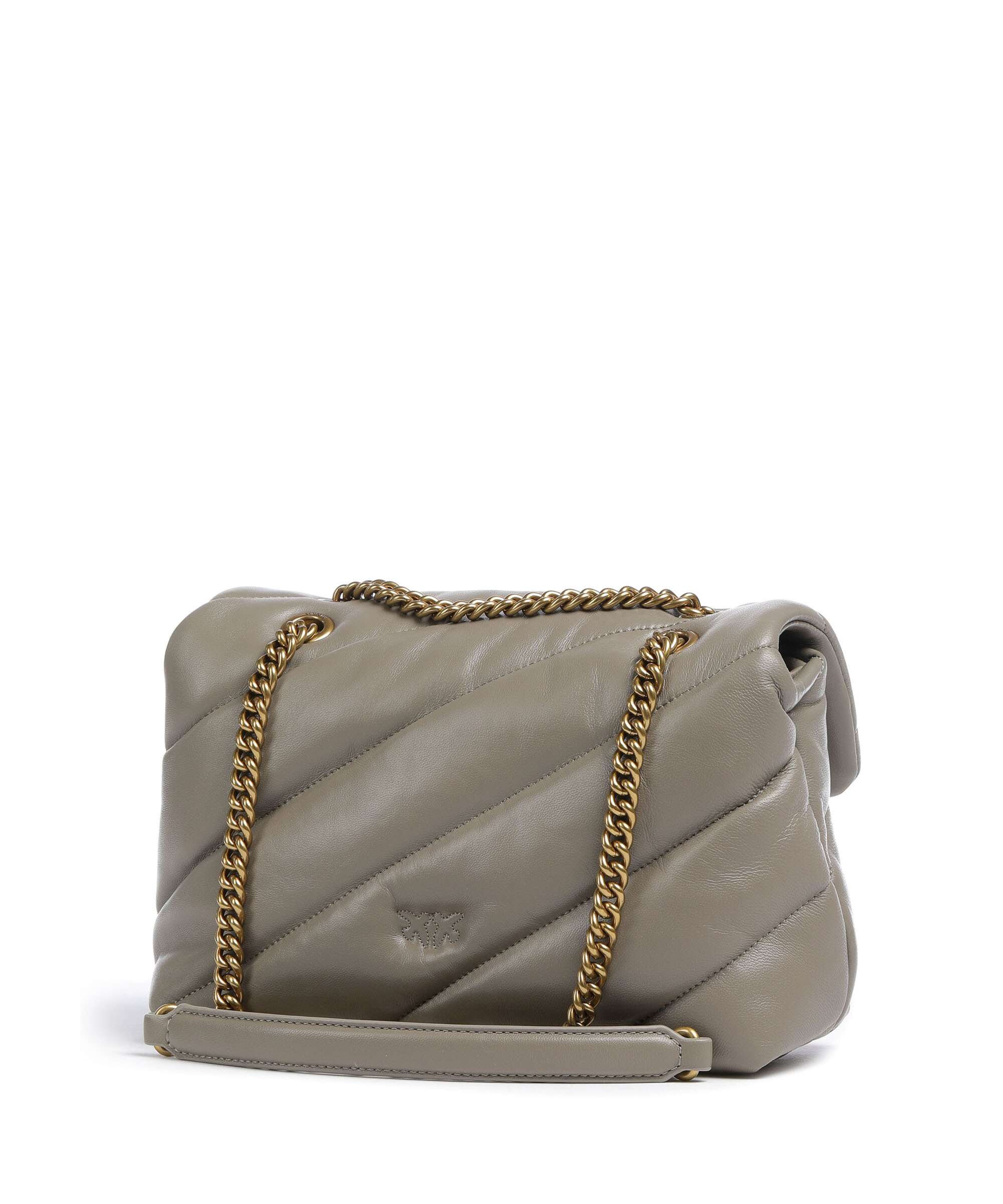 Pinko Love Puff Classic Sac porté épaule noce/antique gold - Image 2