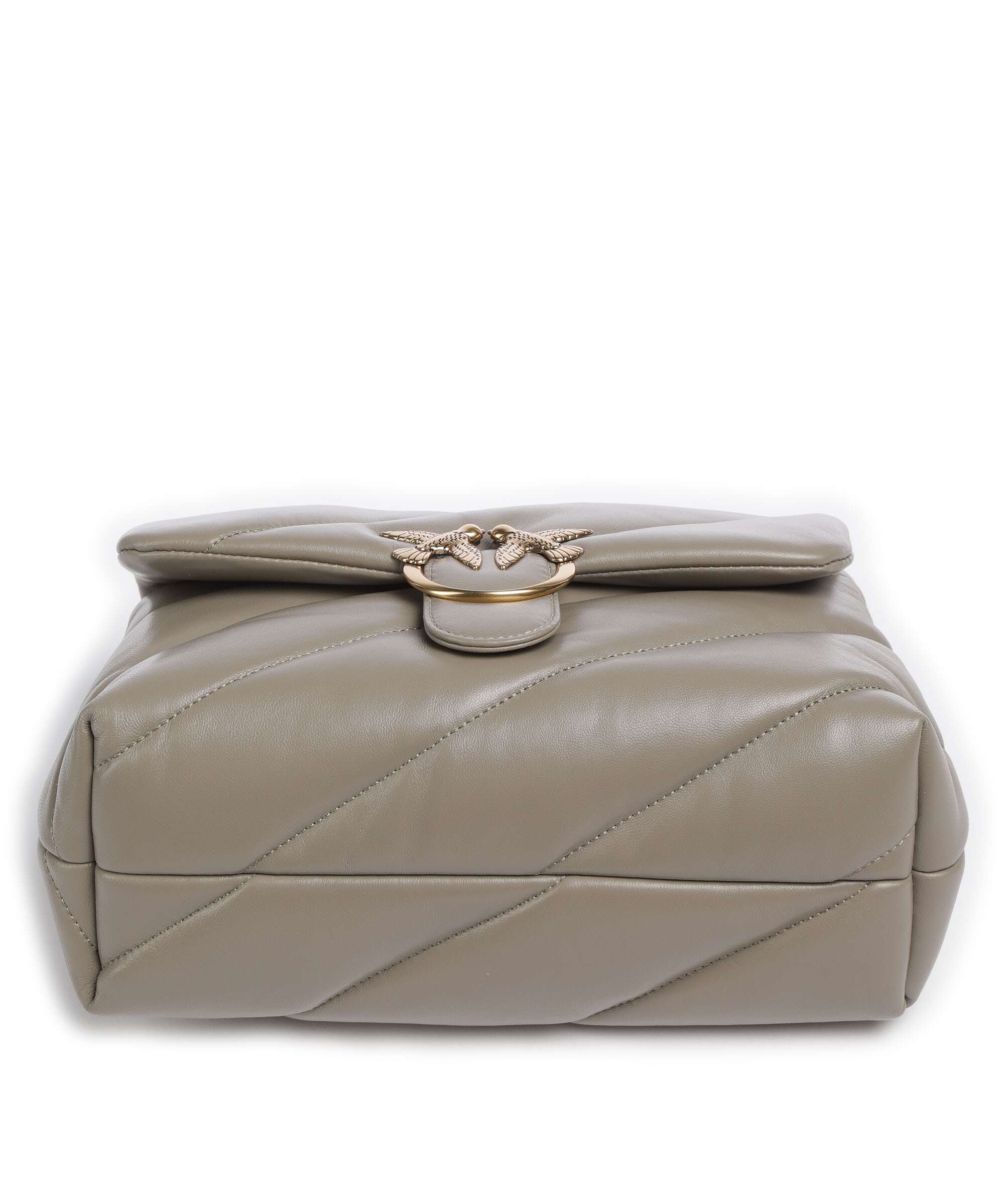 Pinko Love Puff Classic Sac porté épaule noce/antique gold - Image 5