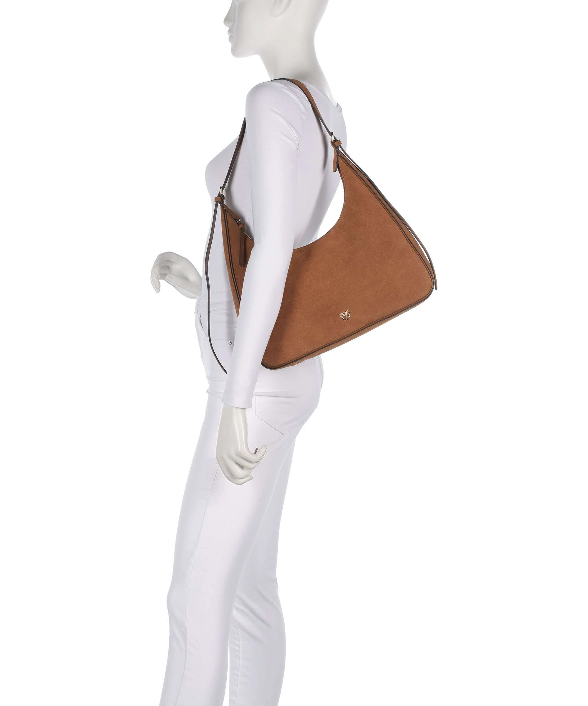 Pinko Miss Pinko Classic Sac fourre-tout marrone gold mordore - Image 3