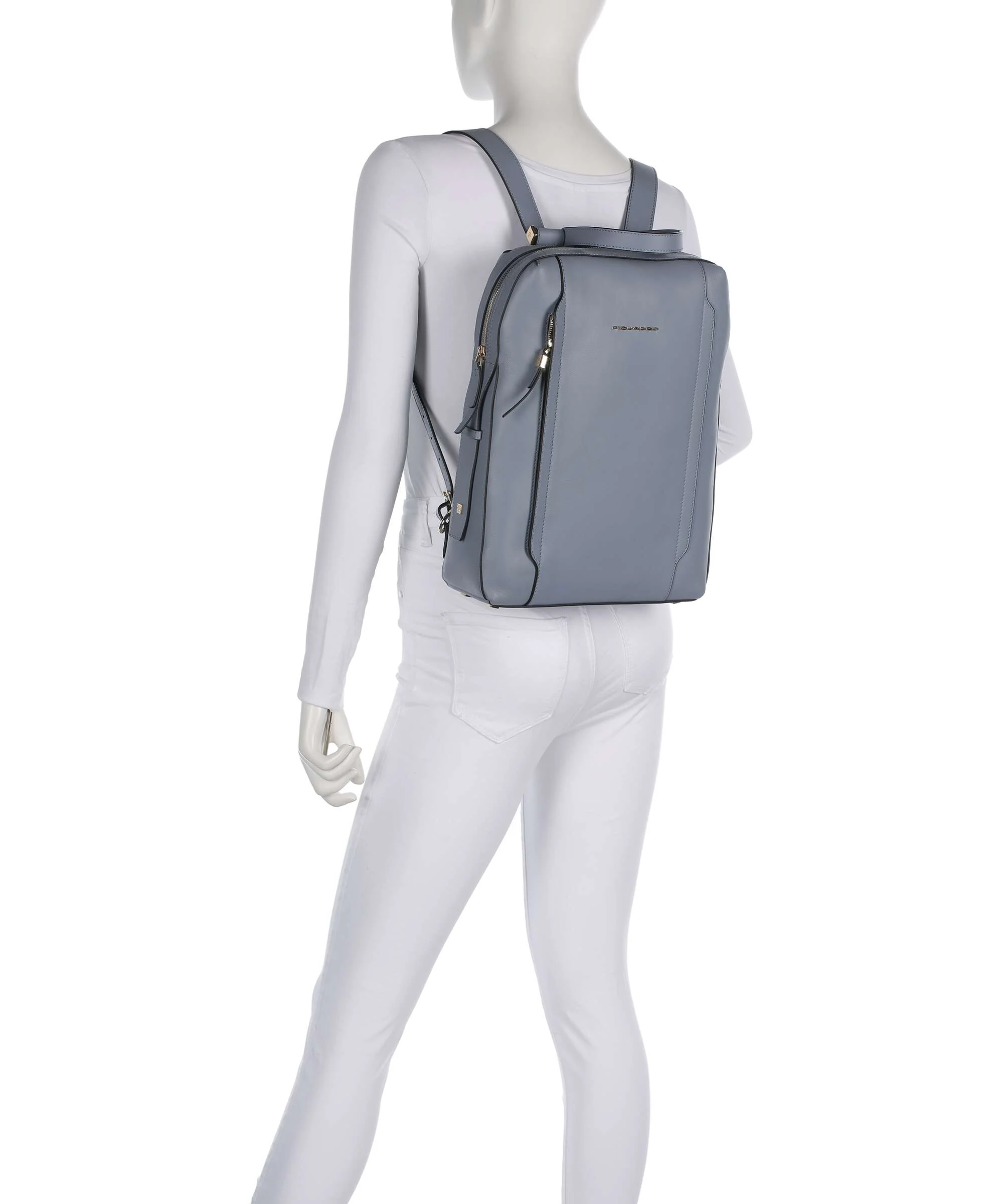 Piquadro Circle Sac à dos d'ordinateur light blue - Image 3