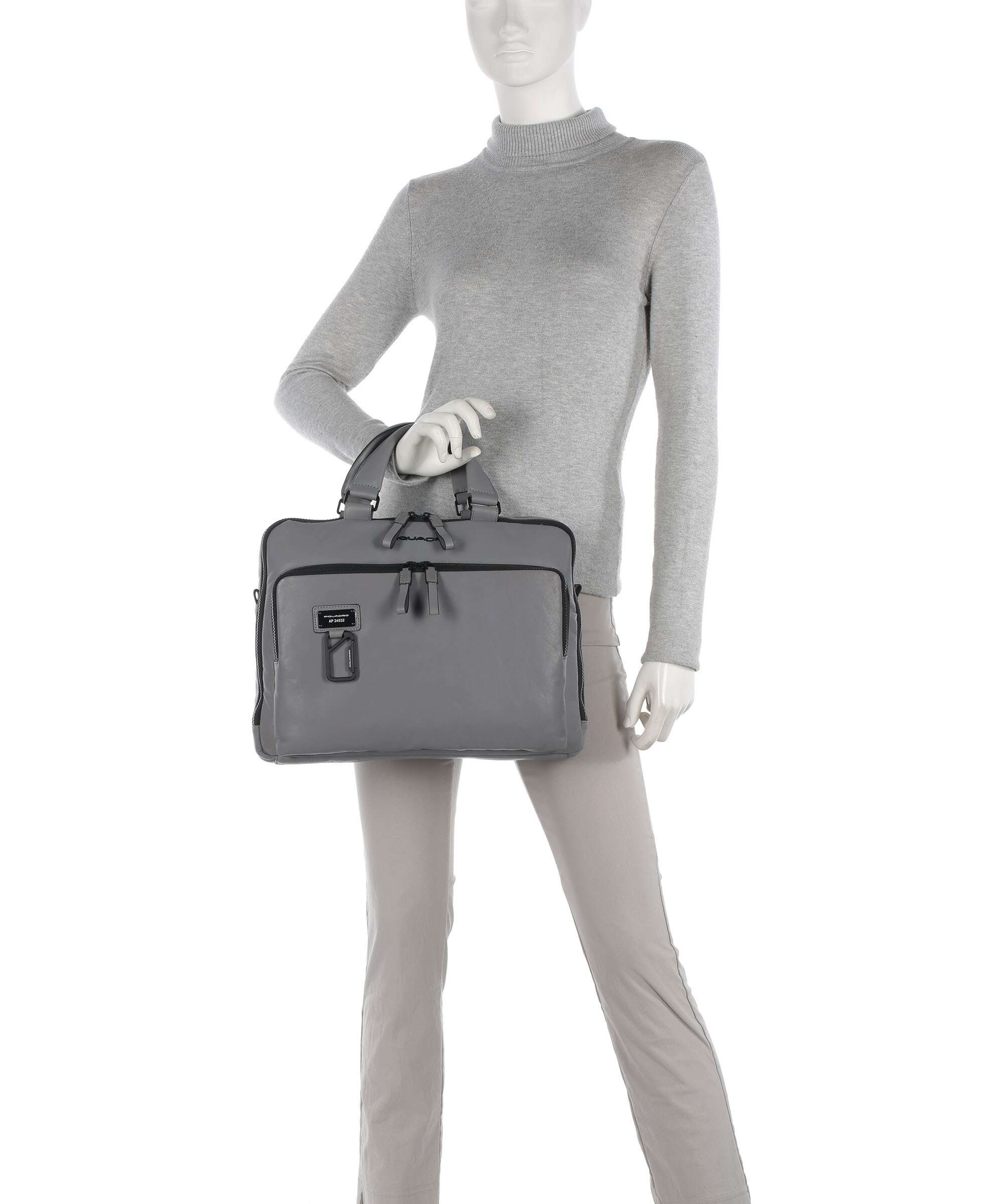 Piquadro Harper Porte-document grigio - Image 3