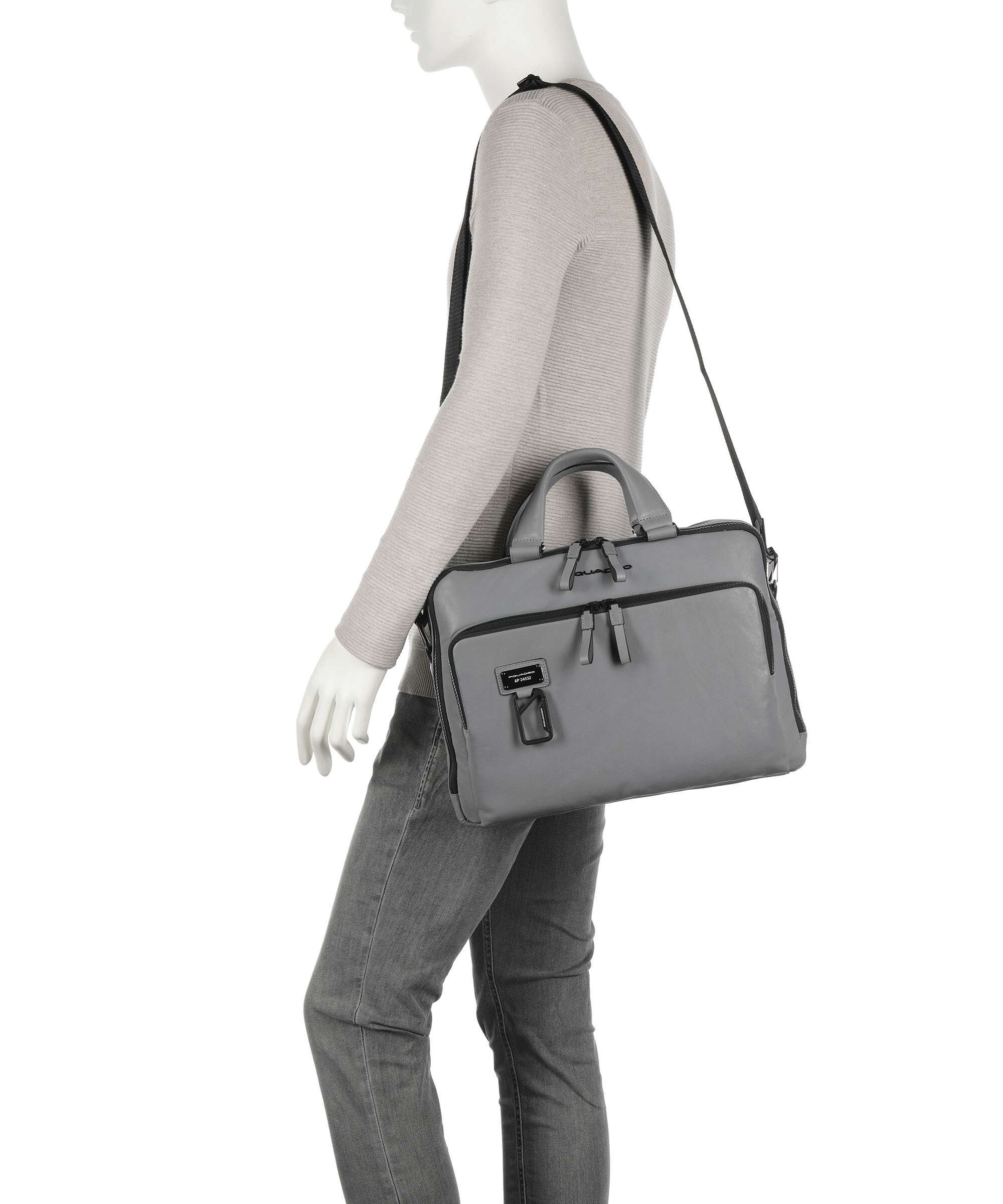 Piquadro Harper Porte-document grigio - Image 4
