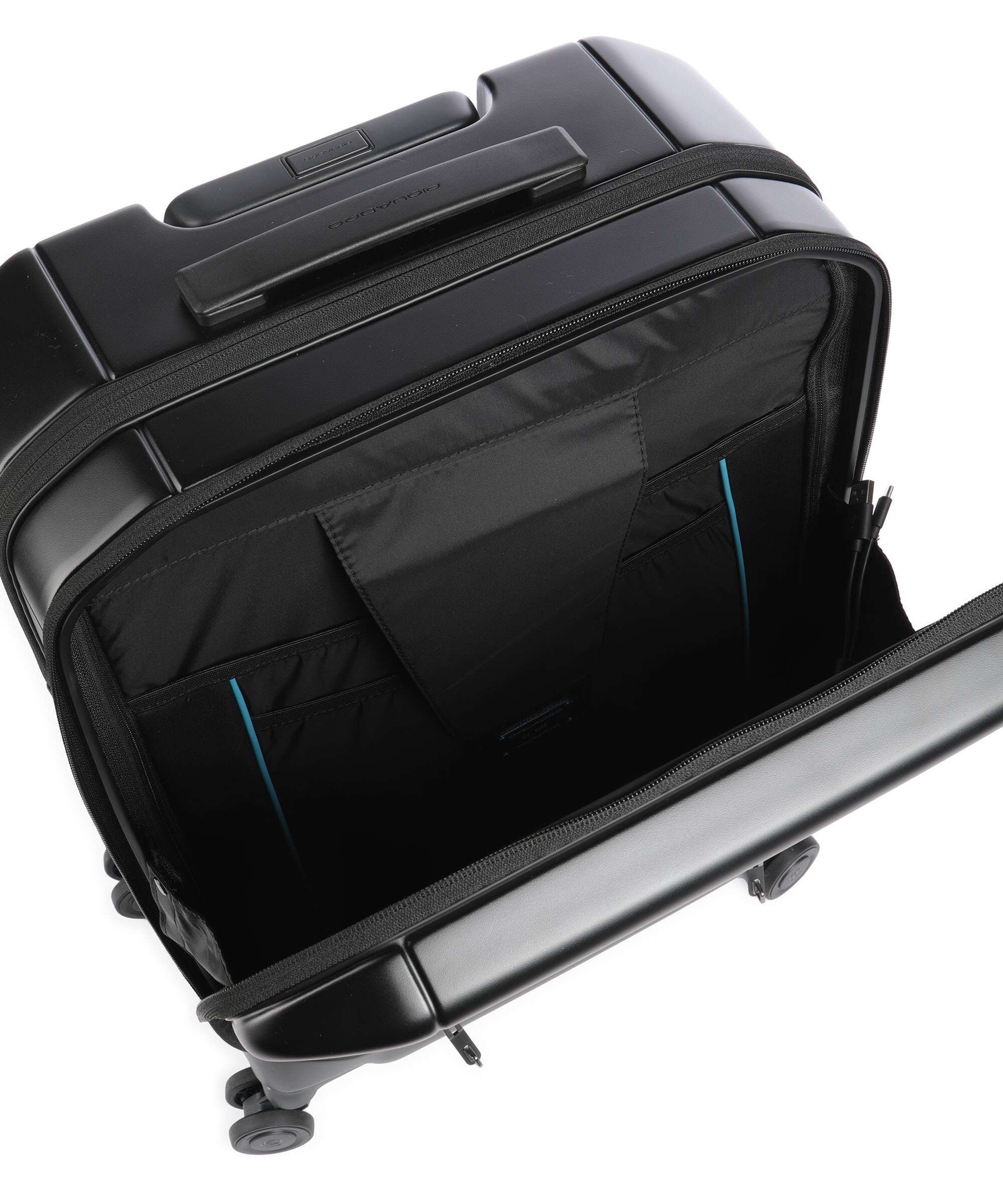 Piquadro PQ-Light Valise 4 roues black - Image 4