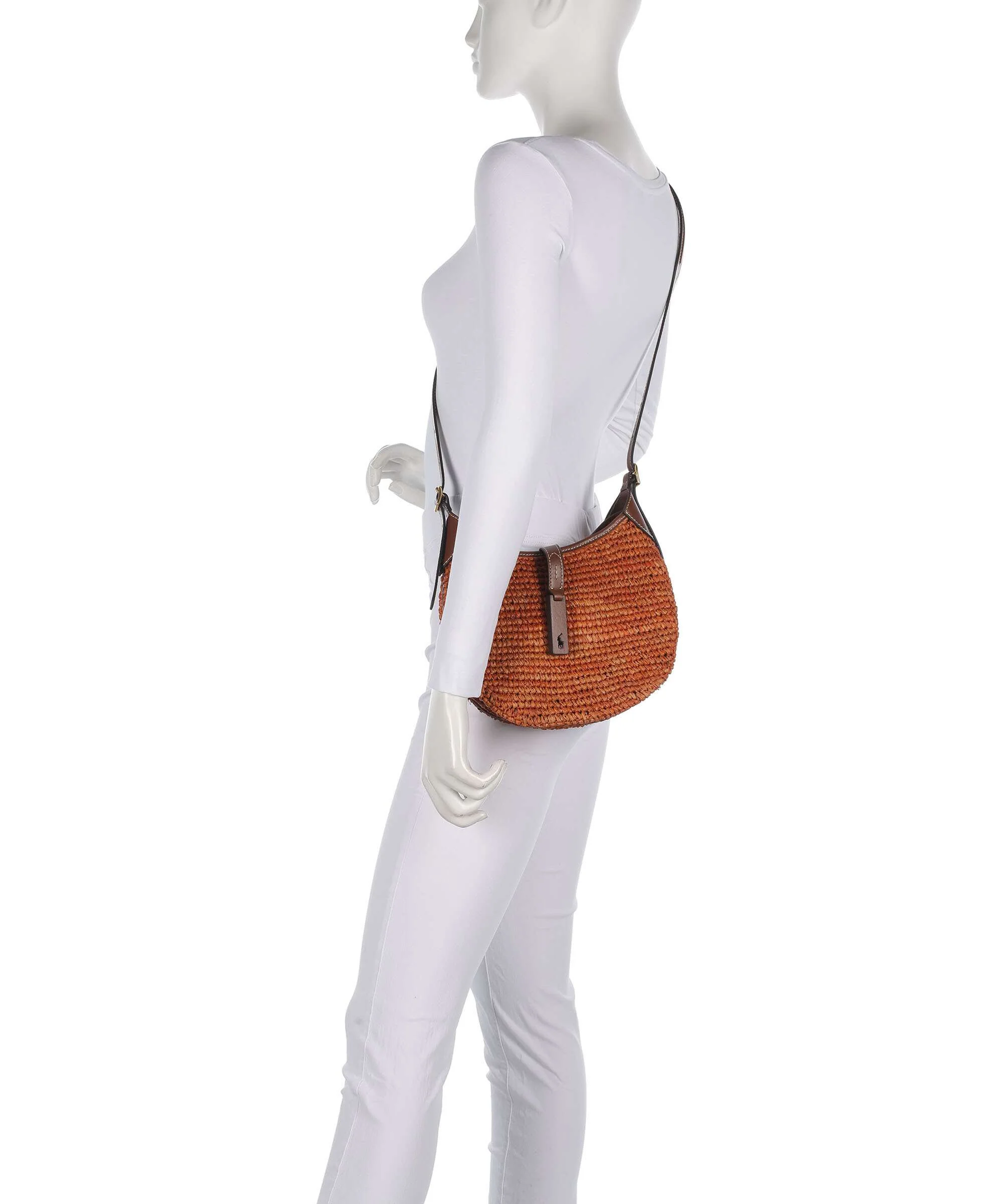 Polo Ralph Lauren ID Collection Small Sac fourre-tout sequoia/cuoio - Image 4
