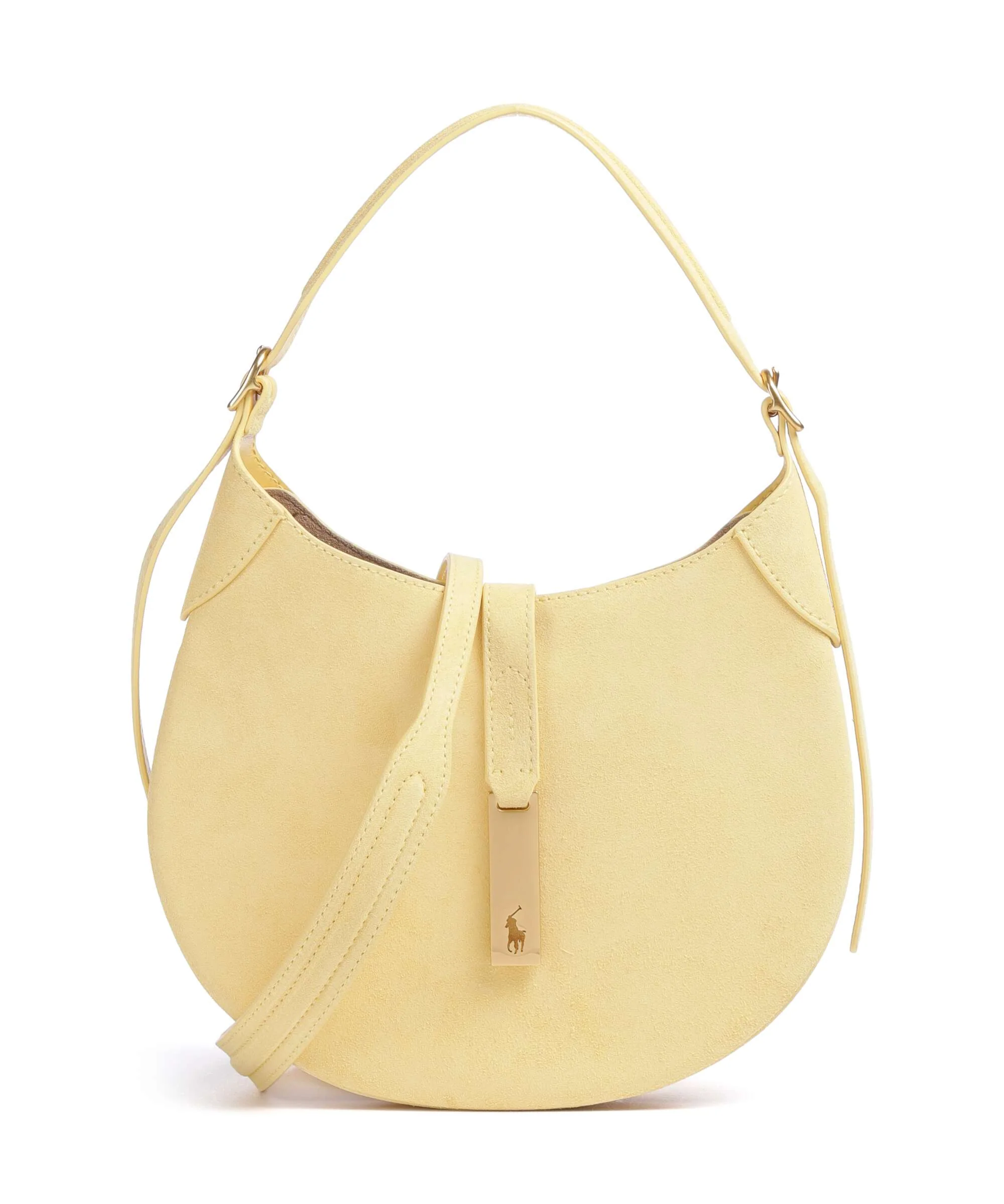 Polo Ralph Lauren ID Collection Small Sac porté épaule lemon meringue