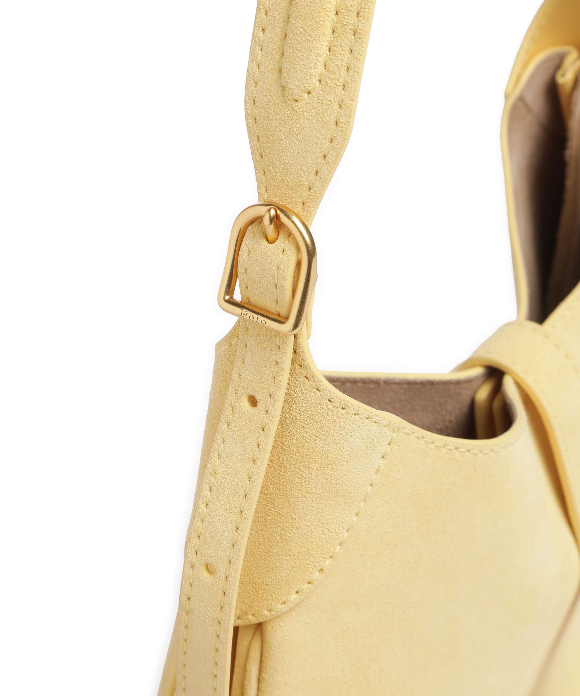Polo Ralph Lauren ID Collection Small Sac porté épaule lemon meringue - Image 4