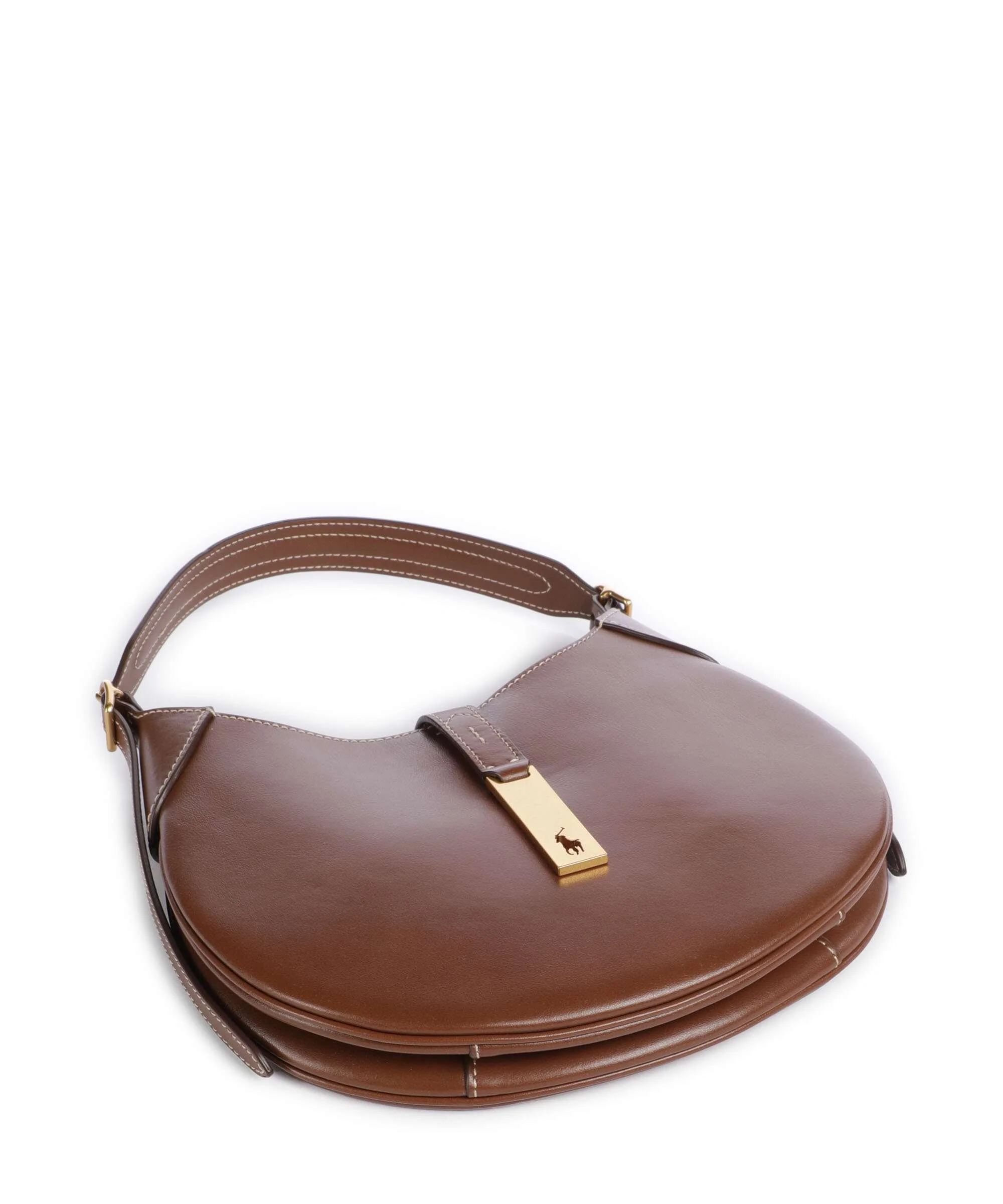 Polo Ralph Lauren ID Collection Small Sac porté épaule cuoio - Image 5