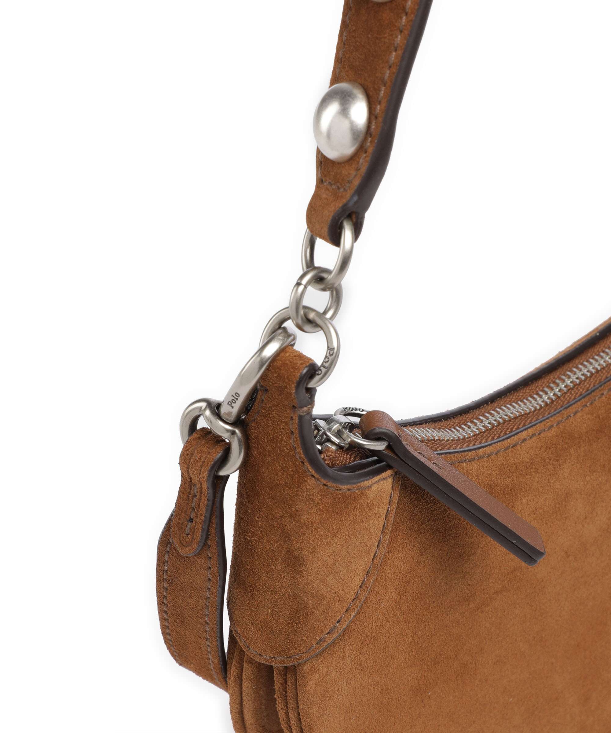 Polo Ralph Lauren ID Collection Small Sac porté épaule cinnamon - Image 5