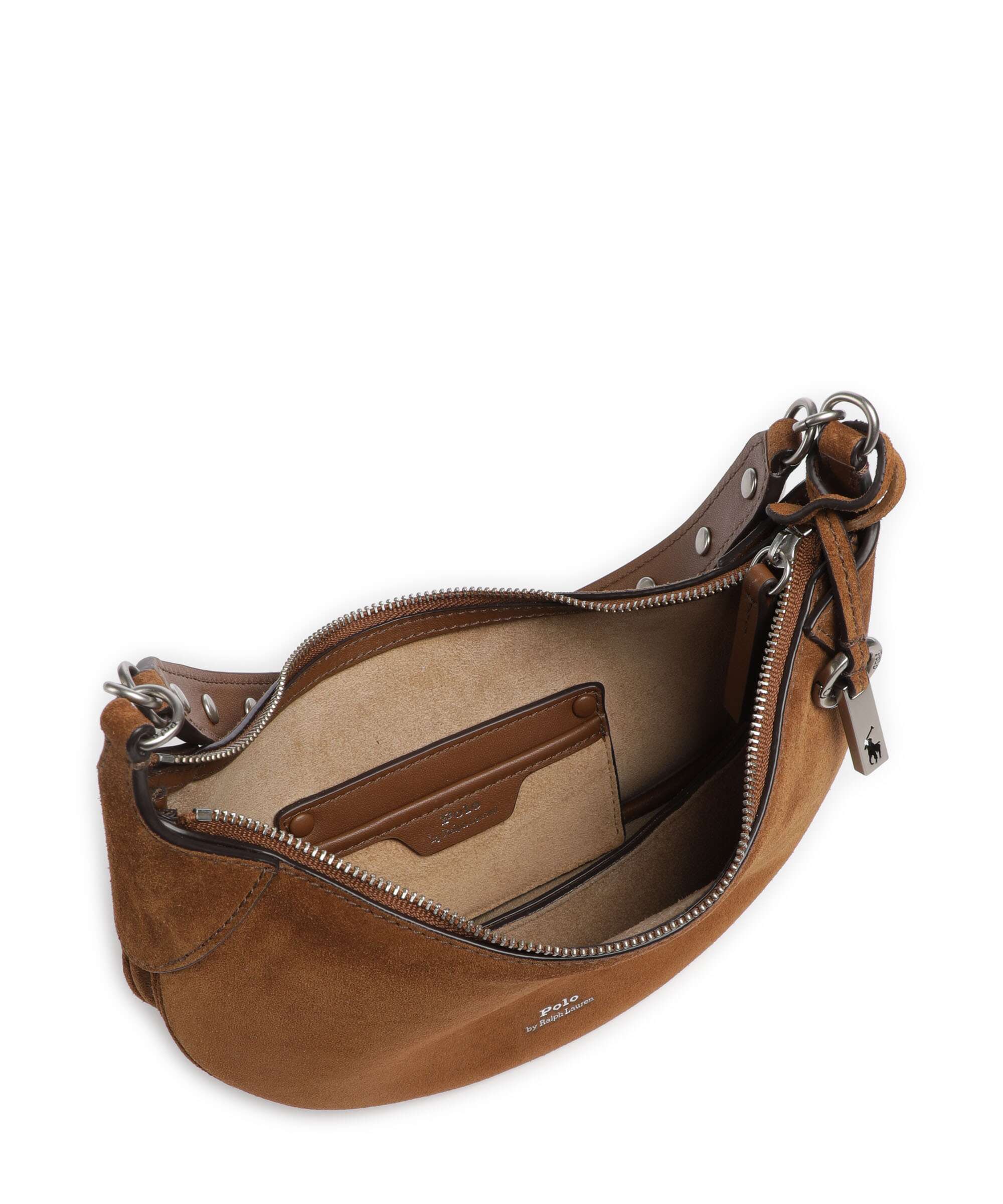 Polo Ralph Lauren ID Collection Small Sac porté épaule cinnamon - Image 7