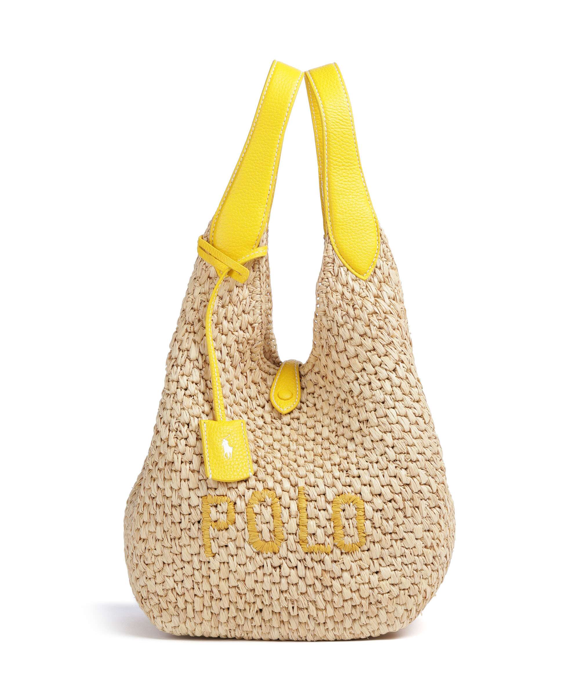 Polo Ralph Lauren Play Medium Sac à main natural/canary yellow - Image 2