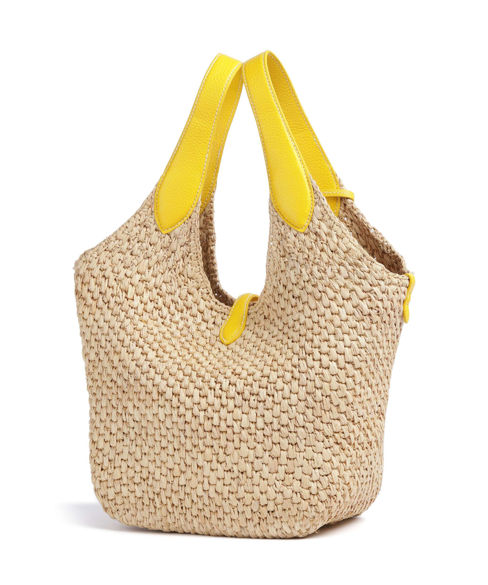 Polo Ralph Lauren Play Medium Sac à main natural/canary yellow - Image 4
