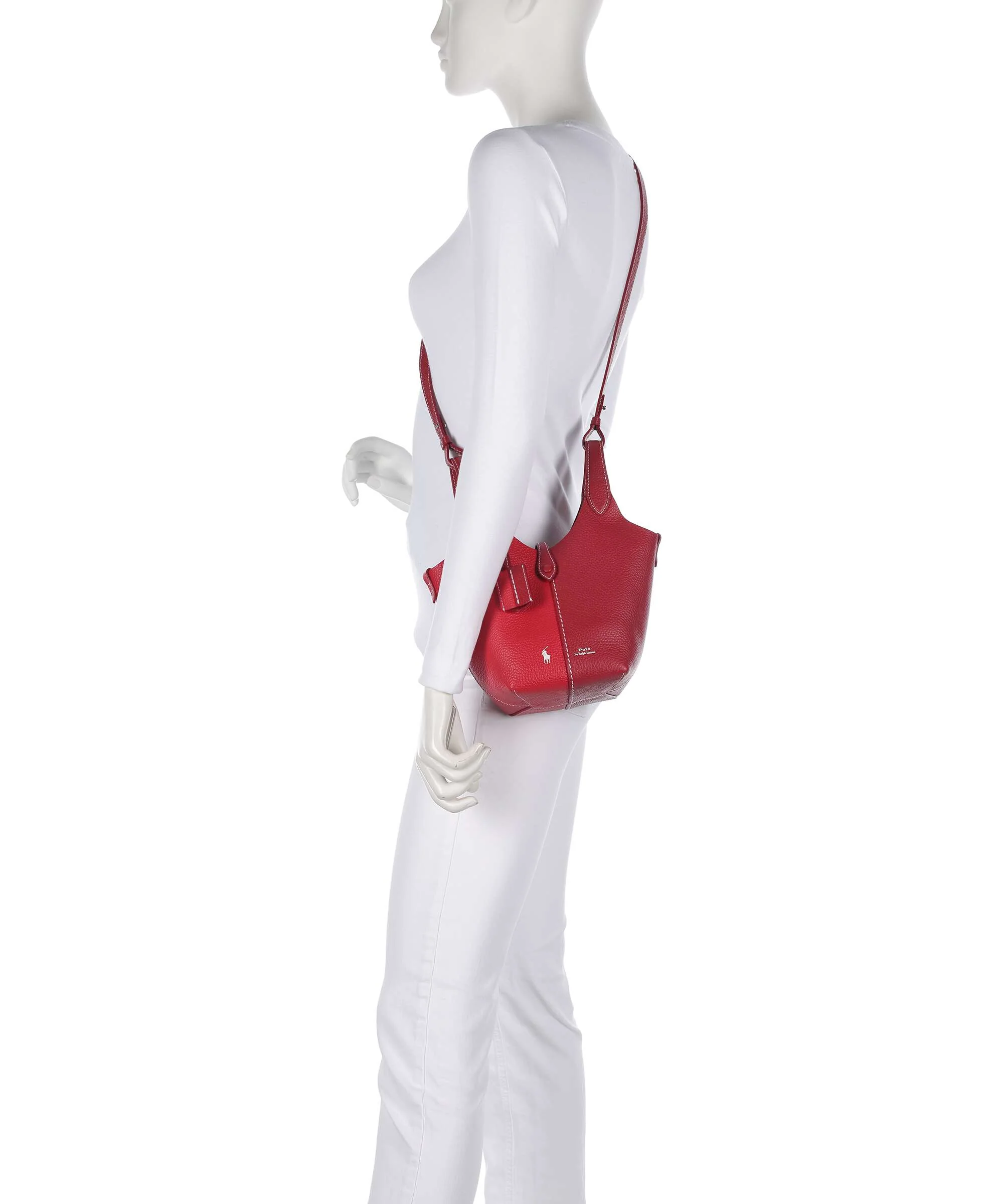 Polo Ralph Lauren Play Small Sac bandoulière rose/cherry - Image 3
