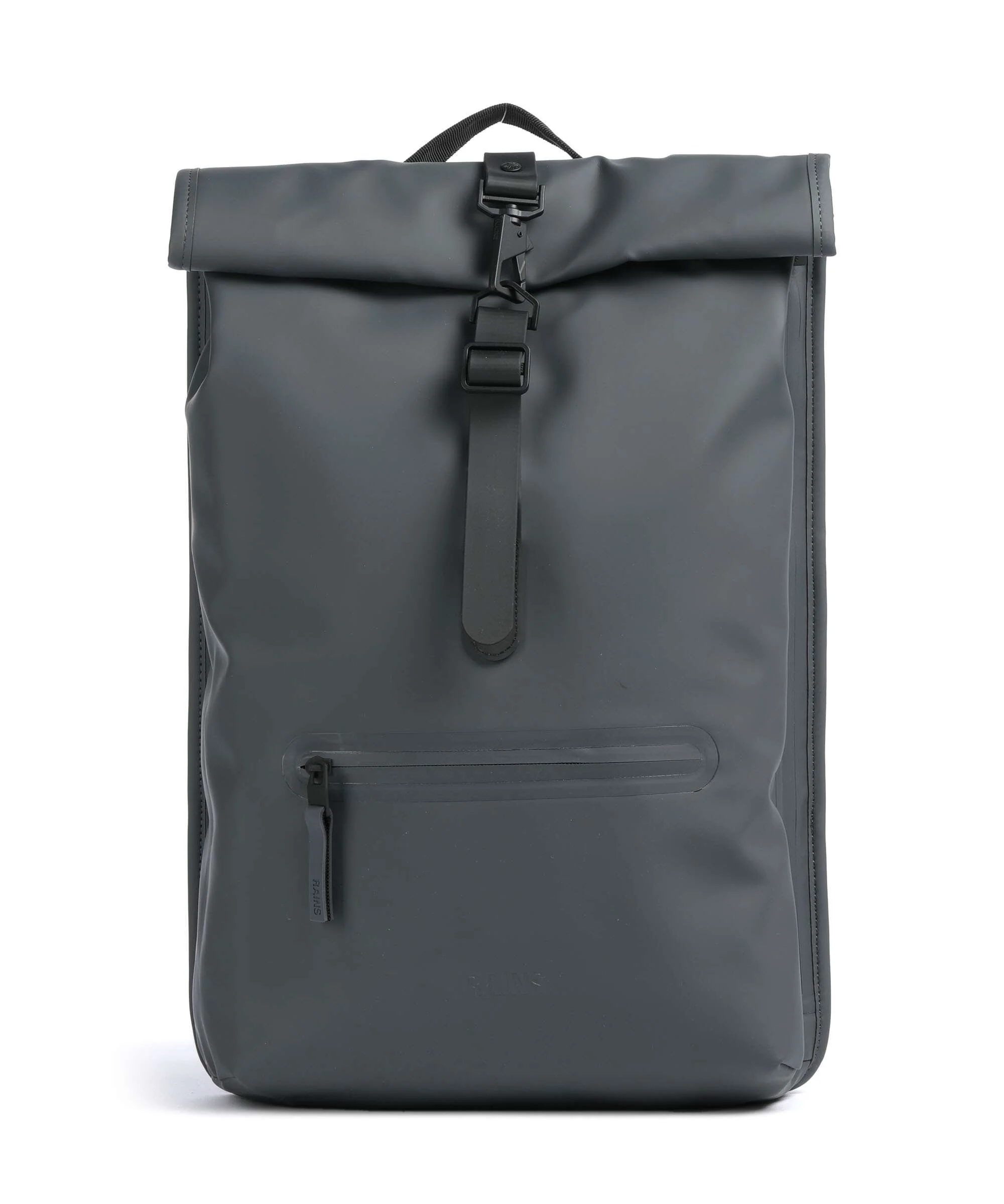 Rains Sac à dos roll-top dark grey
