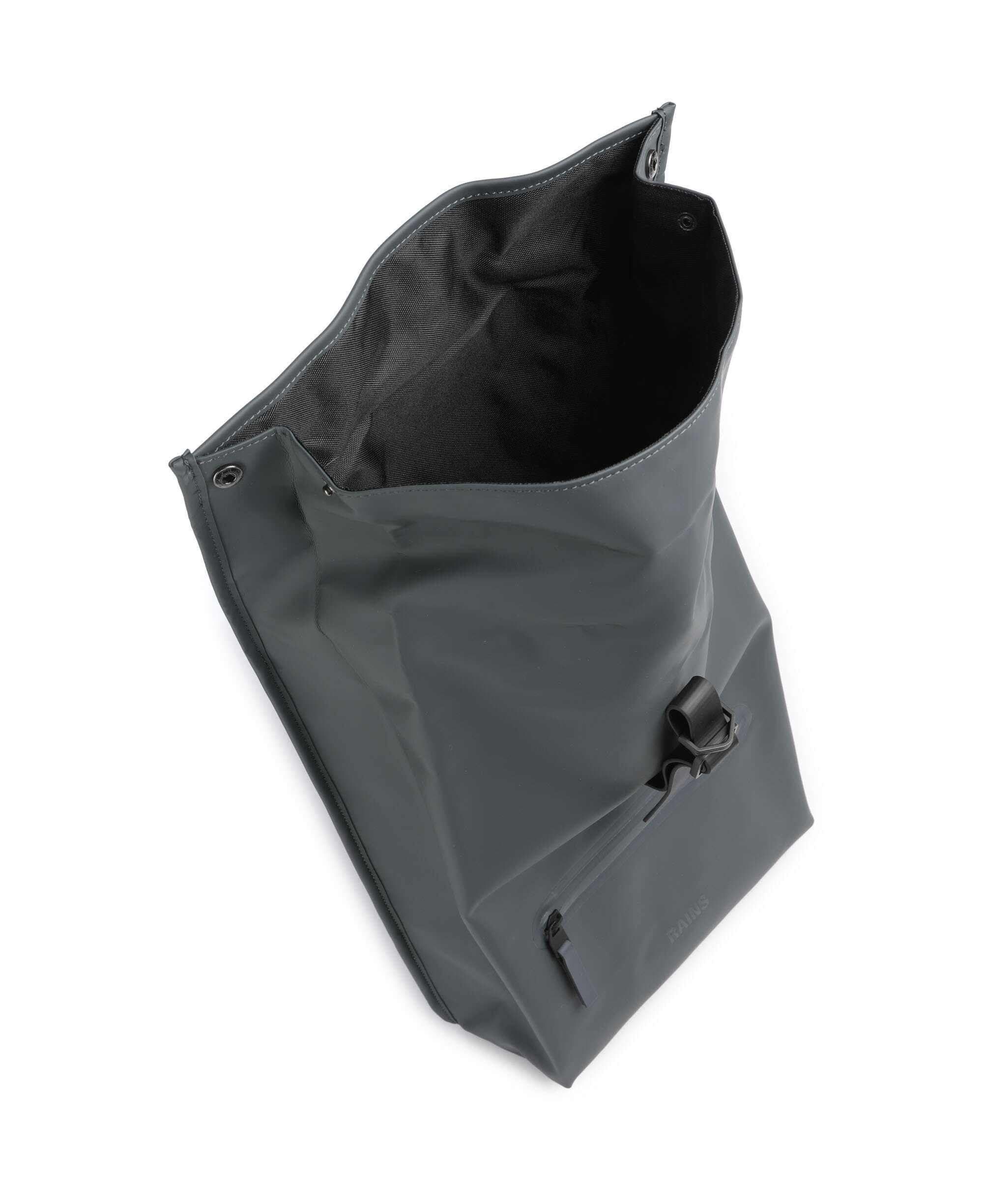 Rains Sac à dos roll-top dark grey - Image 5