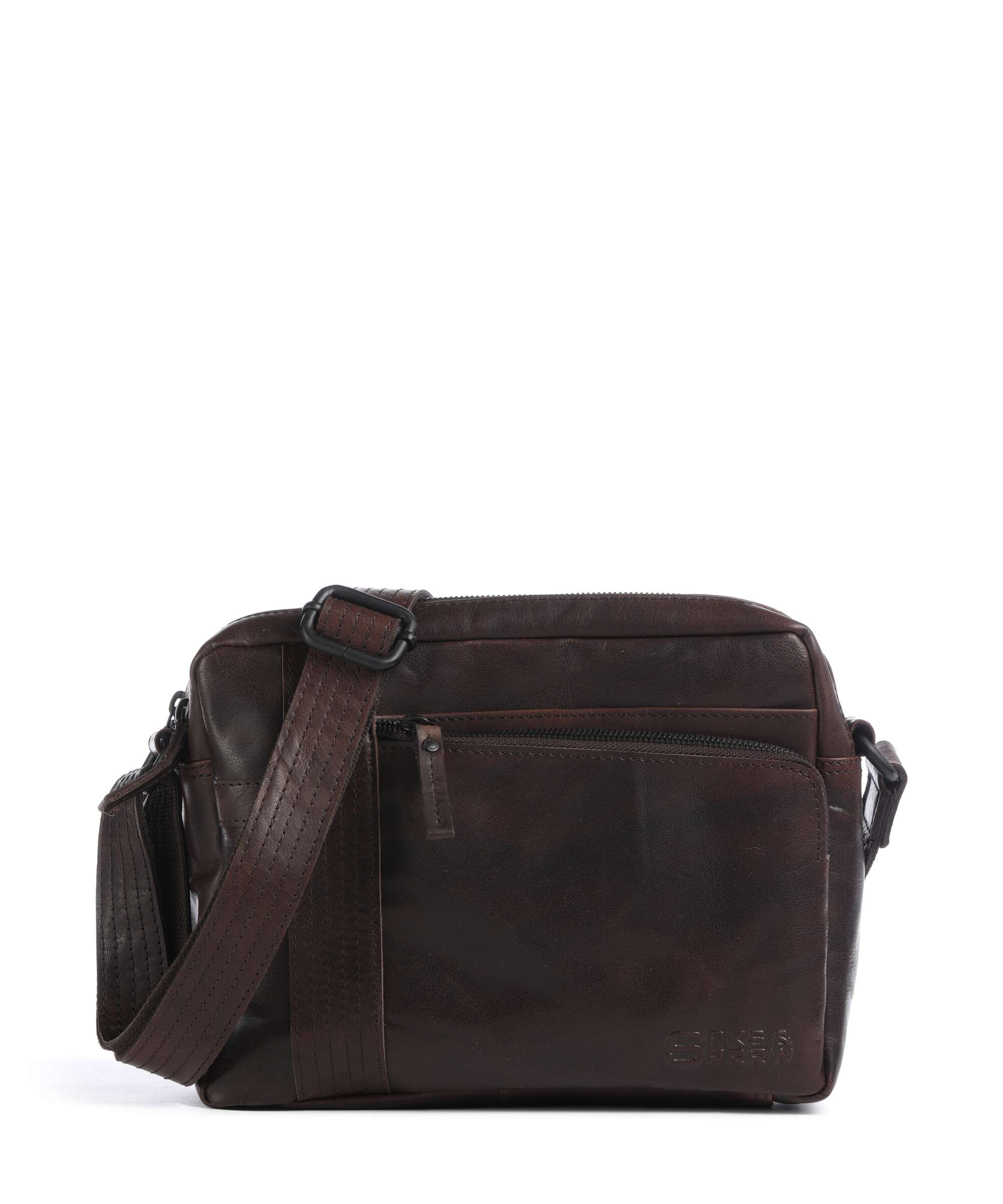 Spikes & Sparrow Bronco Ayden Sac bandoulière dark brown
