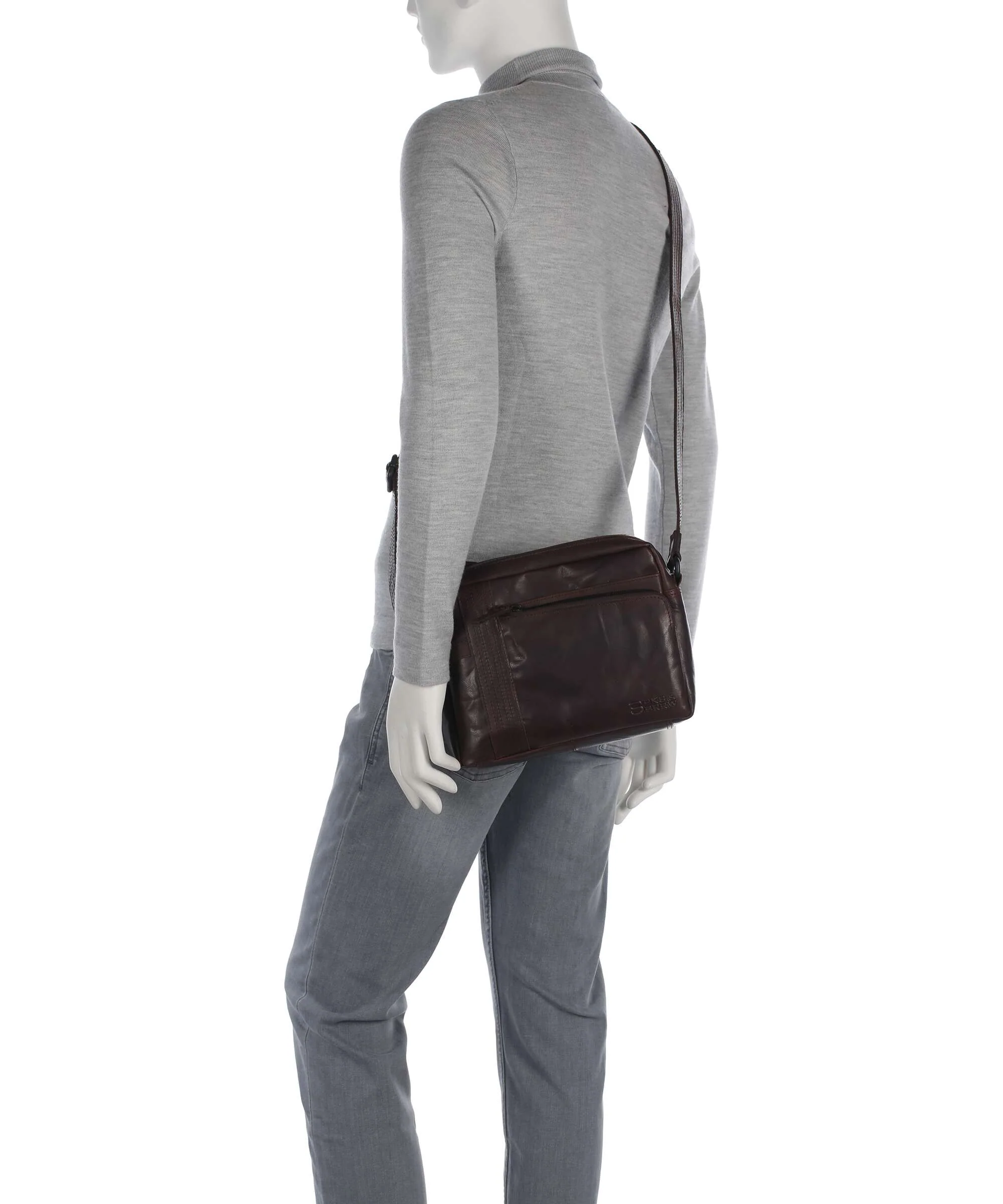 Spikes & Sparrow Bronco Ayden Sac bandoulière dark brown - Image 3