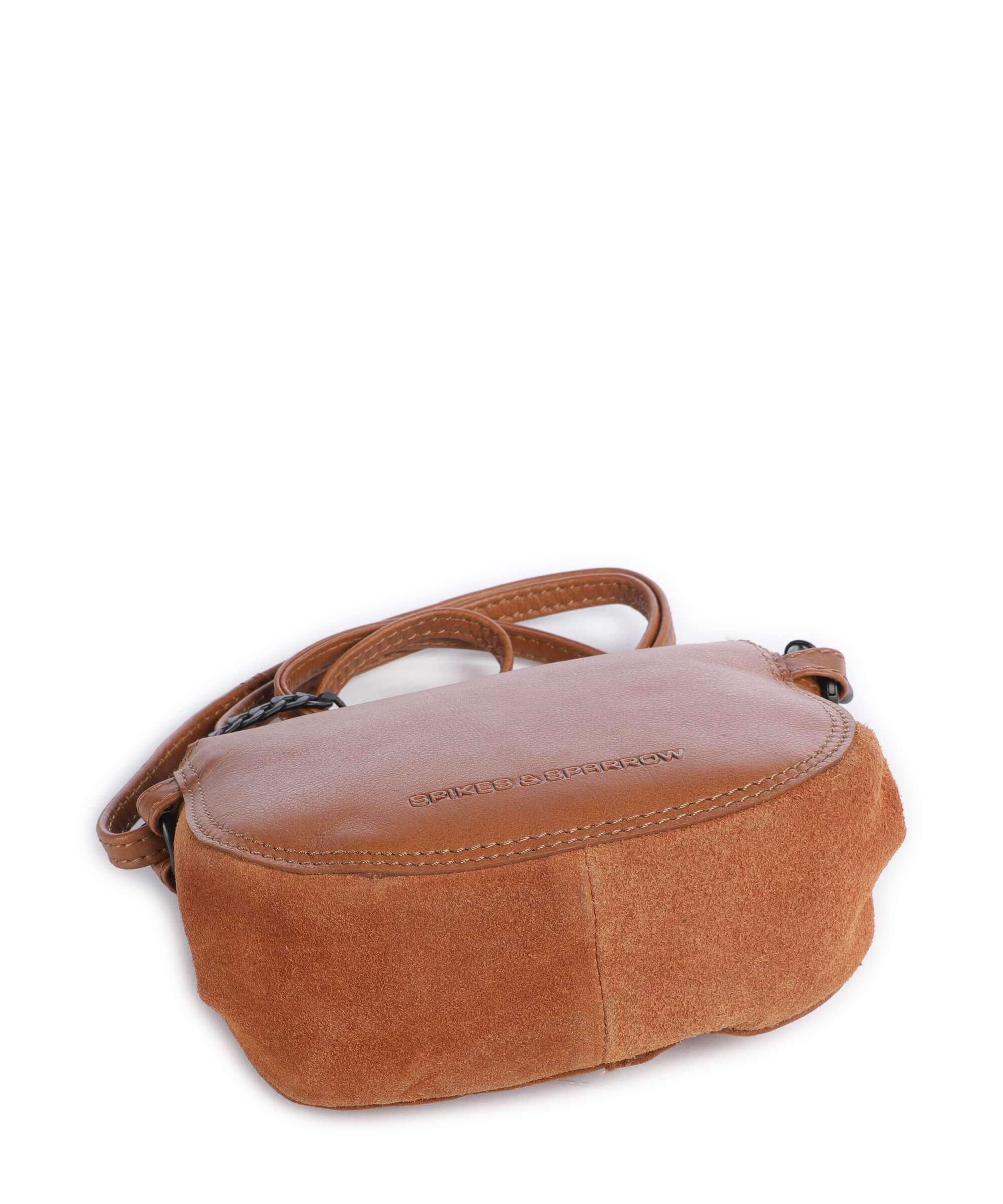 Spikes & Sparrow Suede Mix Delaine Sac bandoulière brandy - Image 4