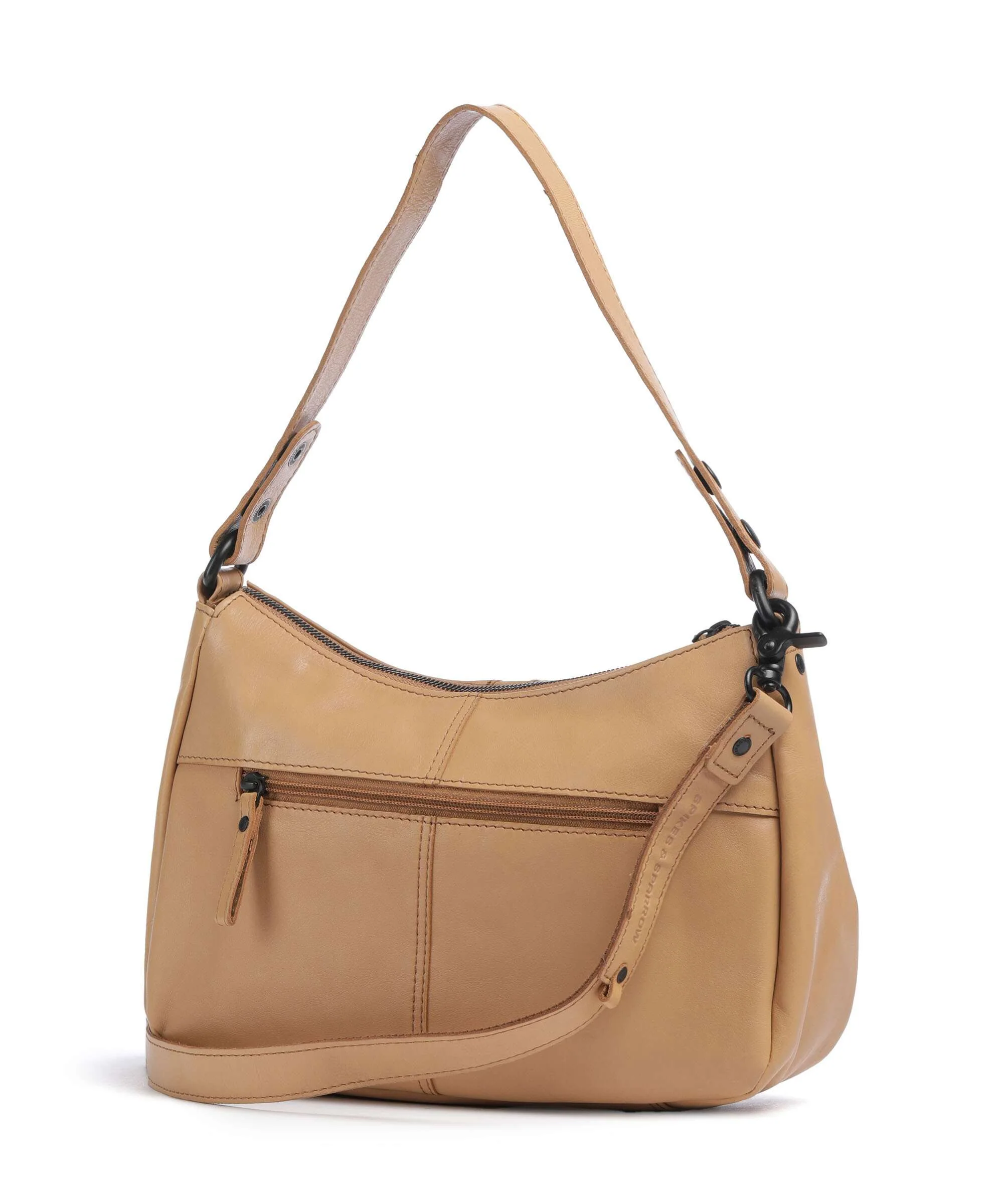 Spikes & Sparrow Suede Mix Jadeline Sac porté épaule camel - Image 2