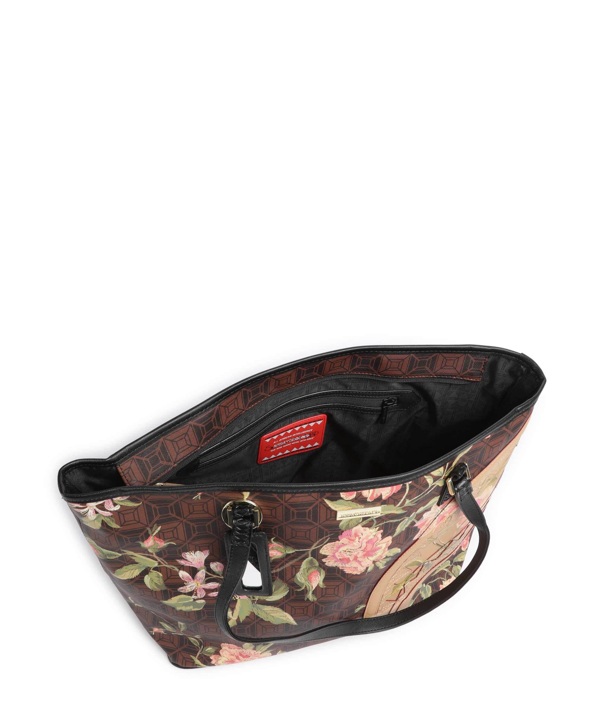 Sprayground AI Henny Floral Cabas brown - Image 6