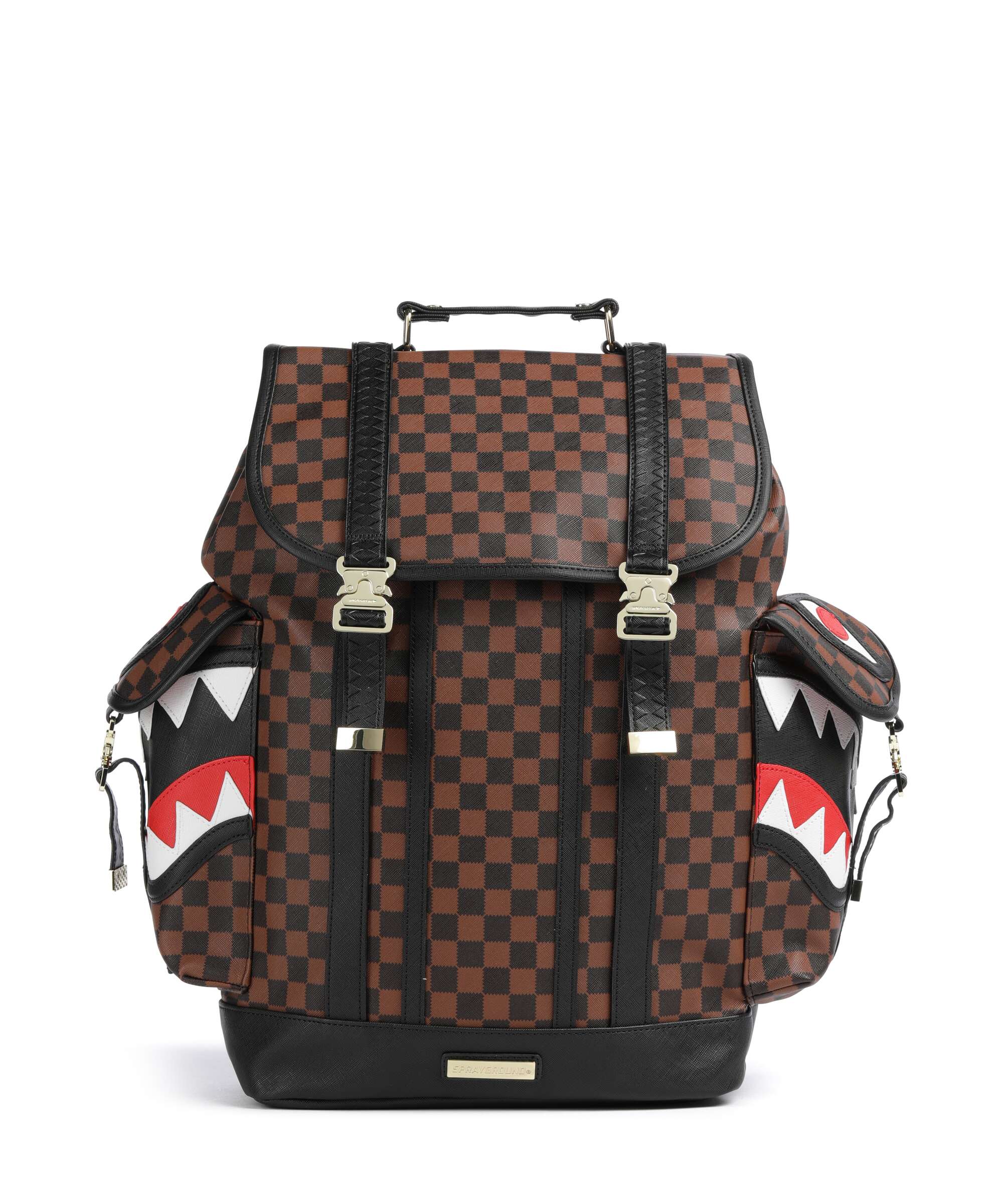 Sprayground Sawtooth Sharks in Paris Monte Carlo Sac à dos brown