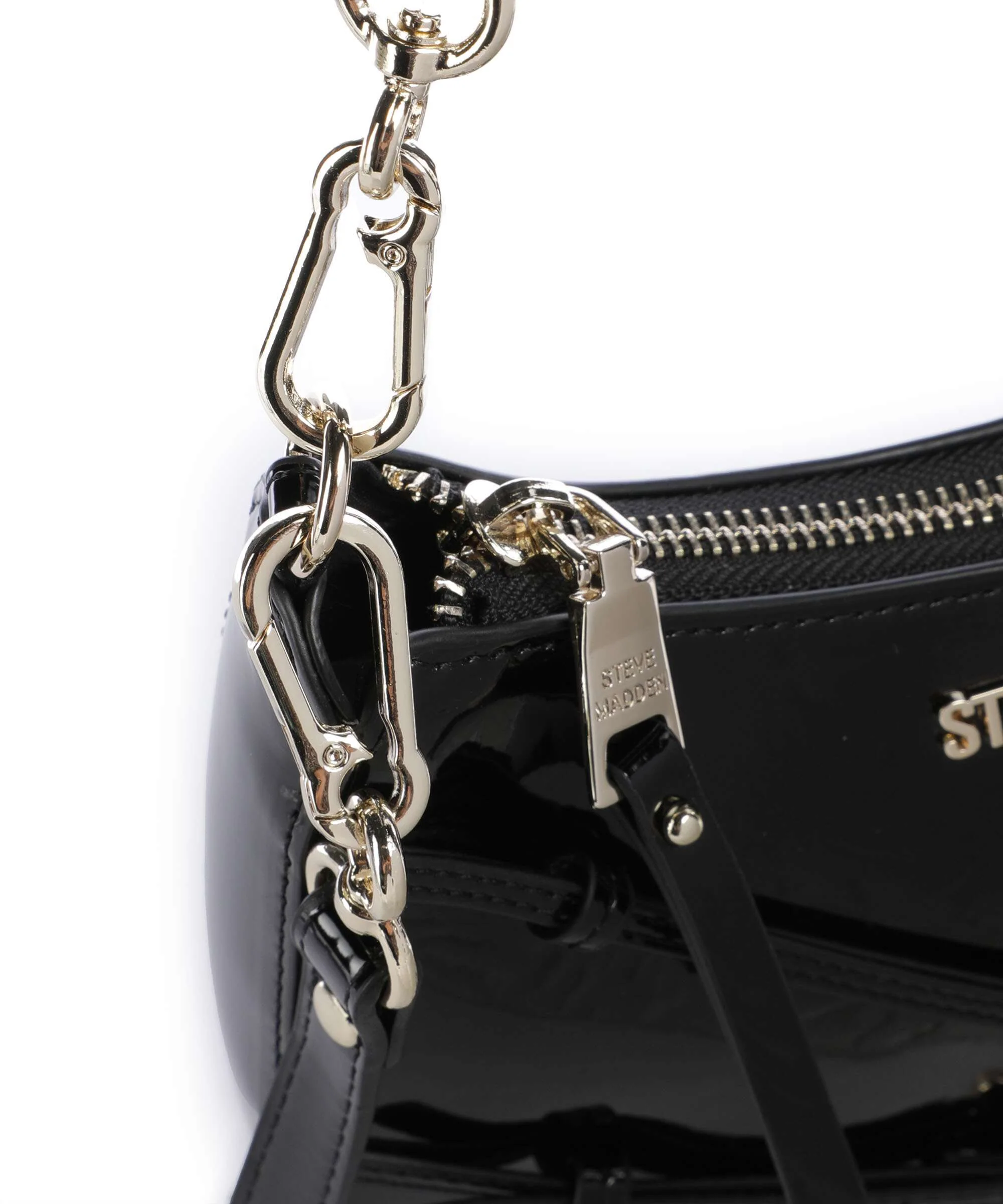 Steve Madden BLIANA Sac porté épaule black/gold - Image 5